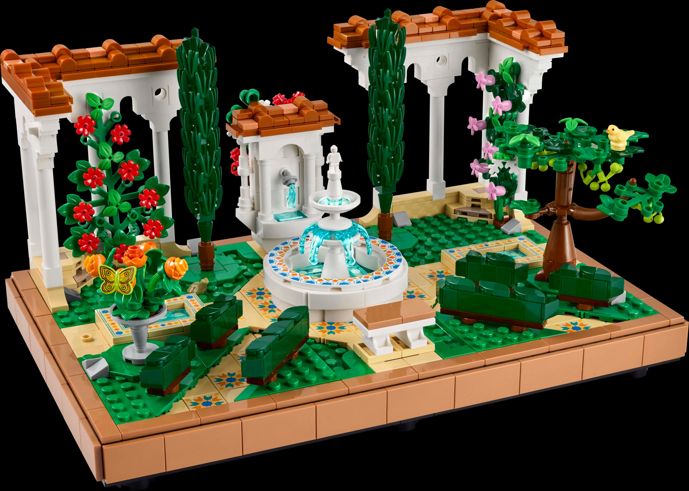 LEGO ICONS Fountain Garden
