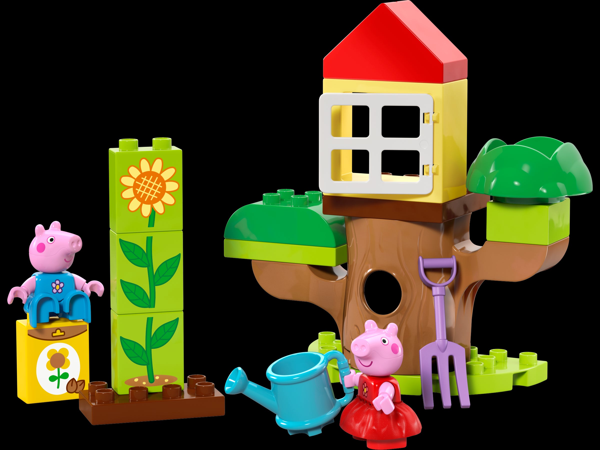 LEGO DUPLO® Peppa Pig Garden and tree house