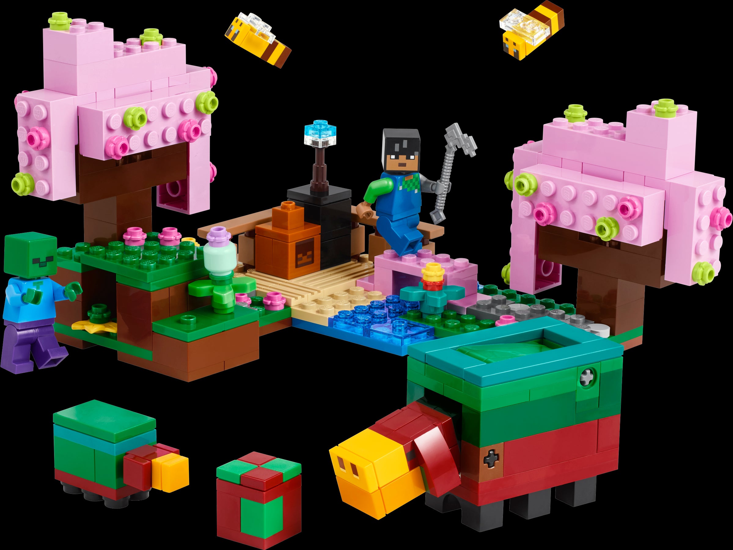 LEGO MINECRAFT® The cherry blossom garden