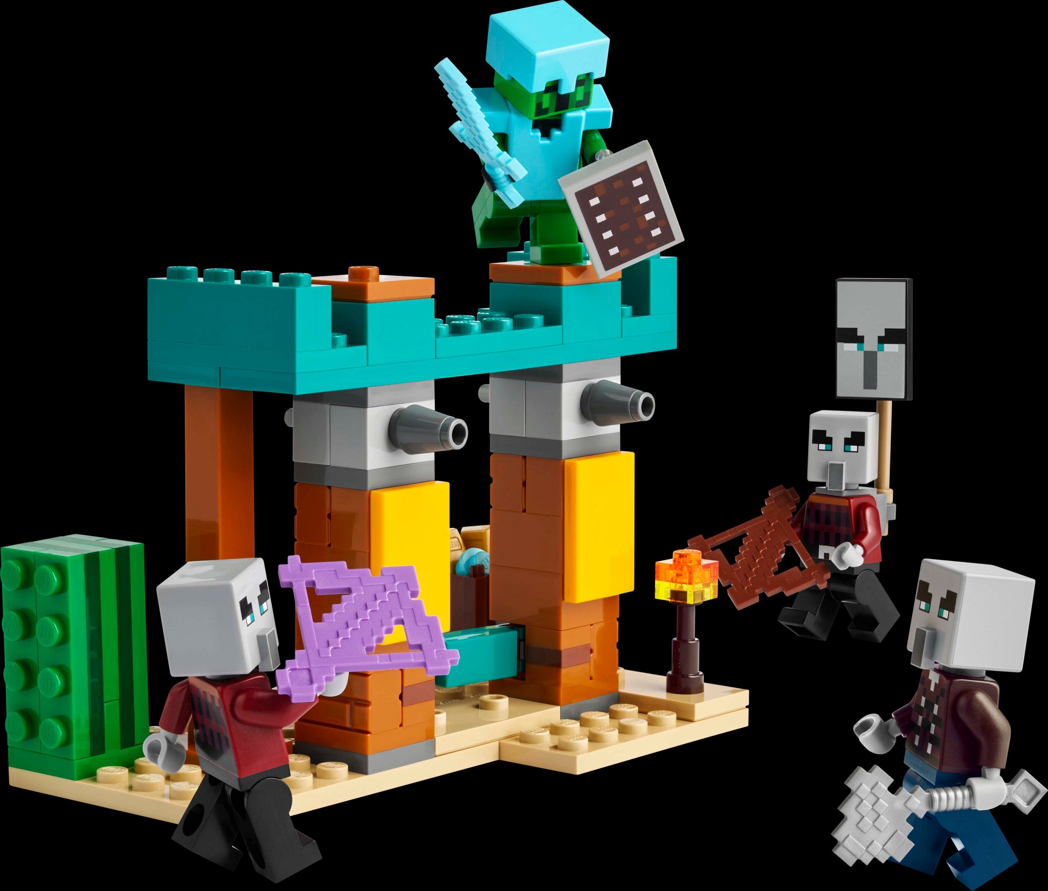 LEGO MINECRAFT® The Illager Desert Patrol Set