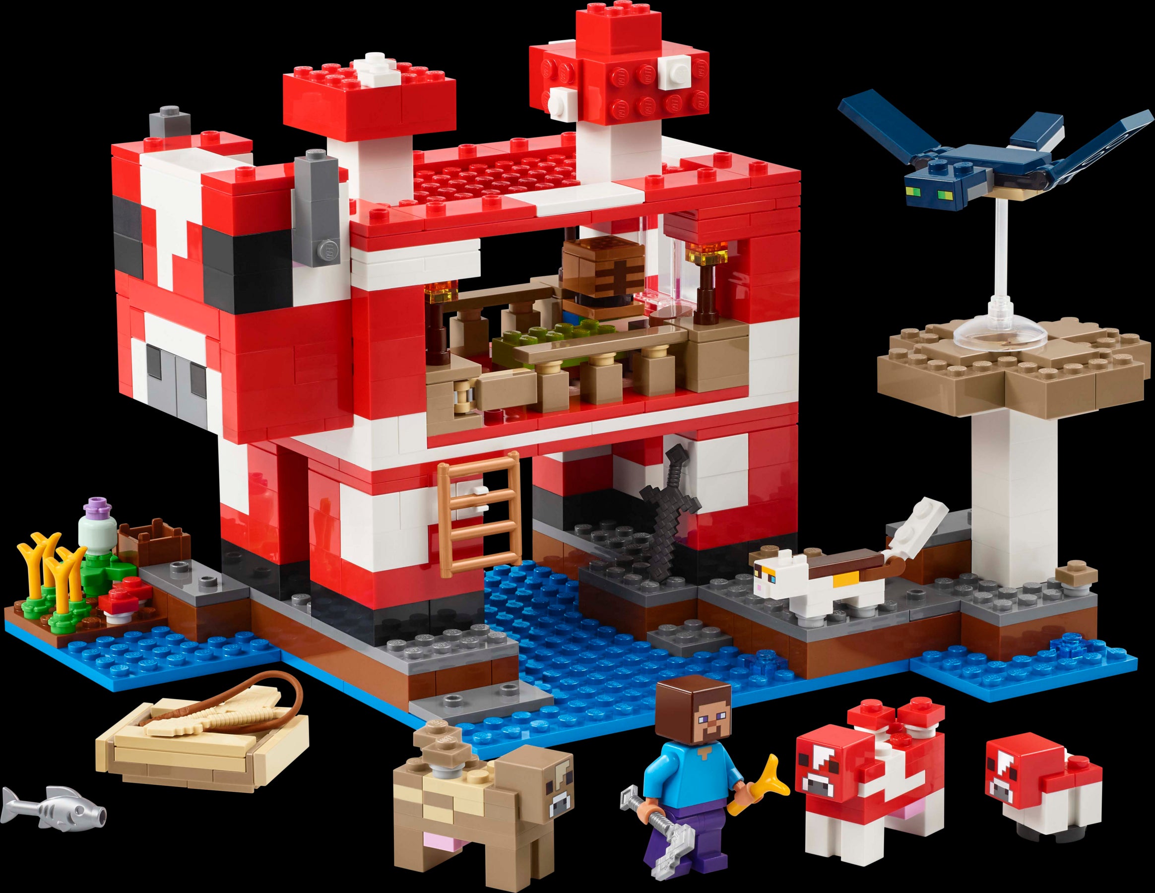 LEGO MINECRAFT® The Mooshroom House
