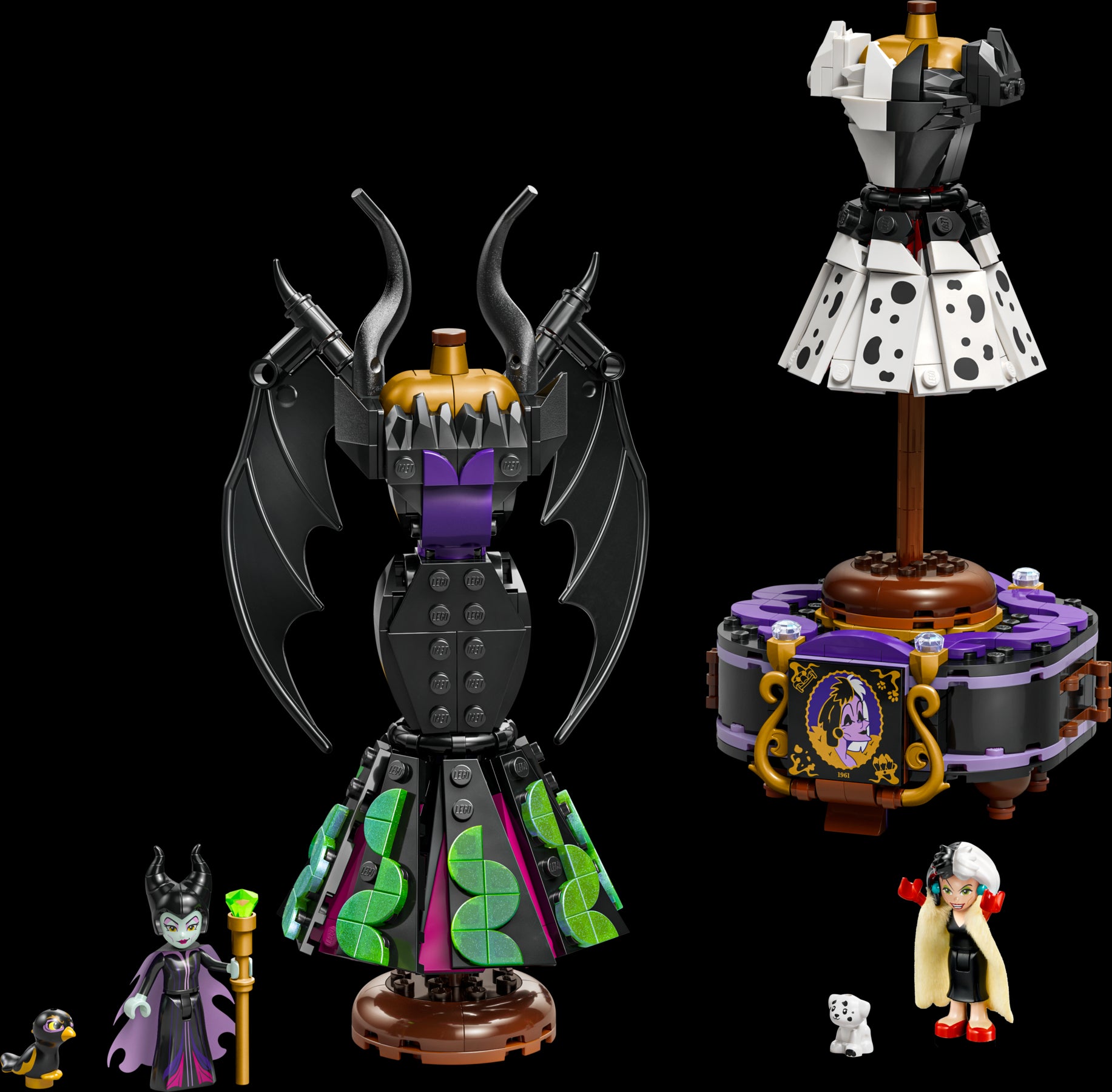 LEGO Disney™ Maleficent's and Cruella De Vil's Dresses