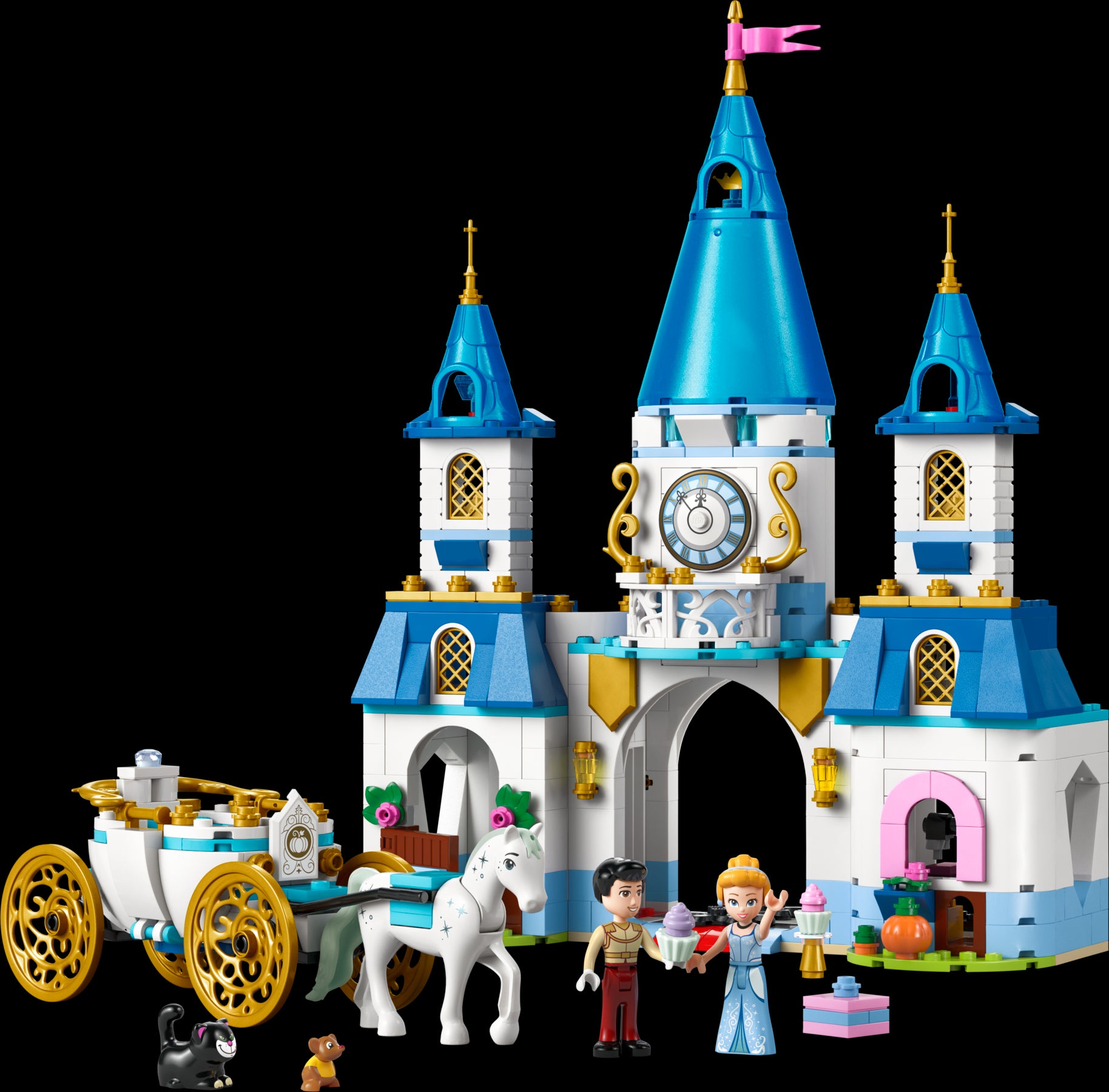 LEGO Disney™ Cinderella's Castle & Horse Carriage