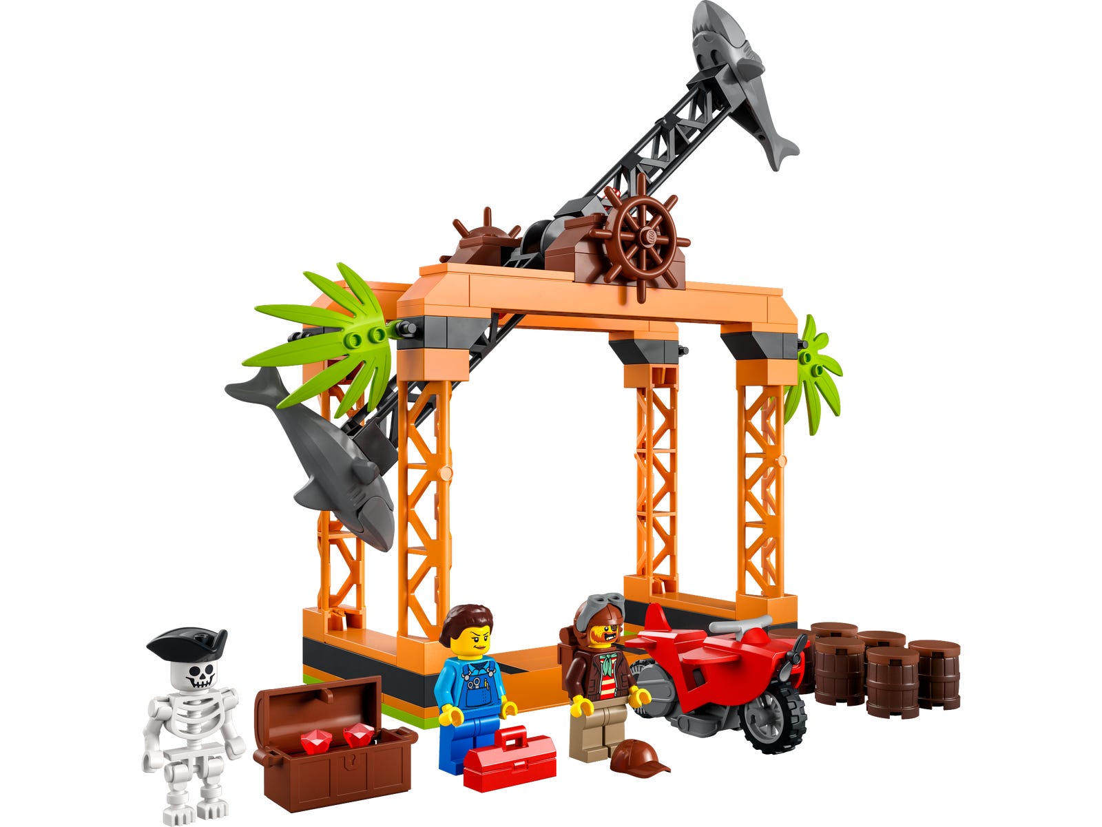 LEGO CITY The Shark Attack Stunt Challenge