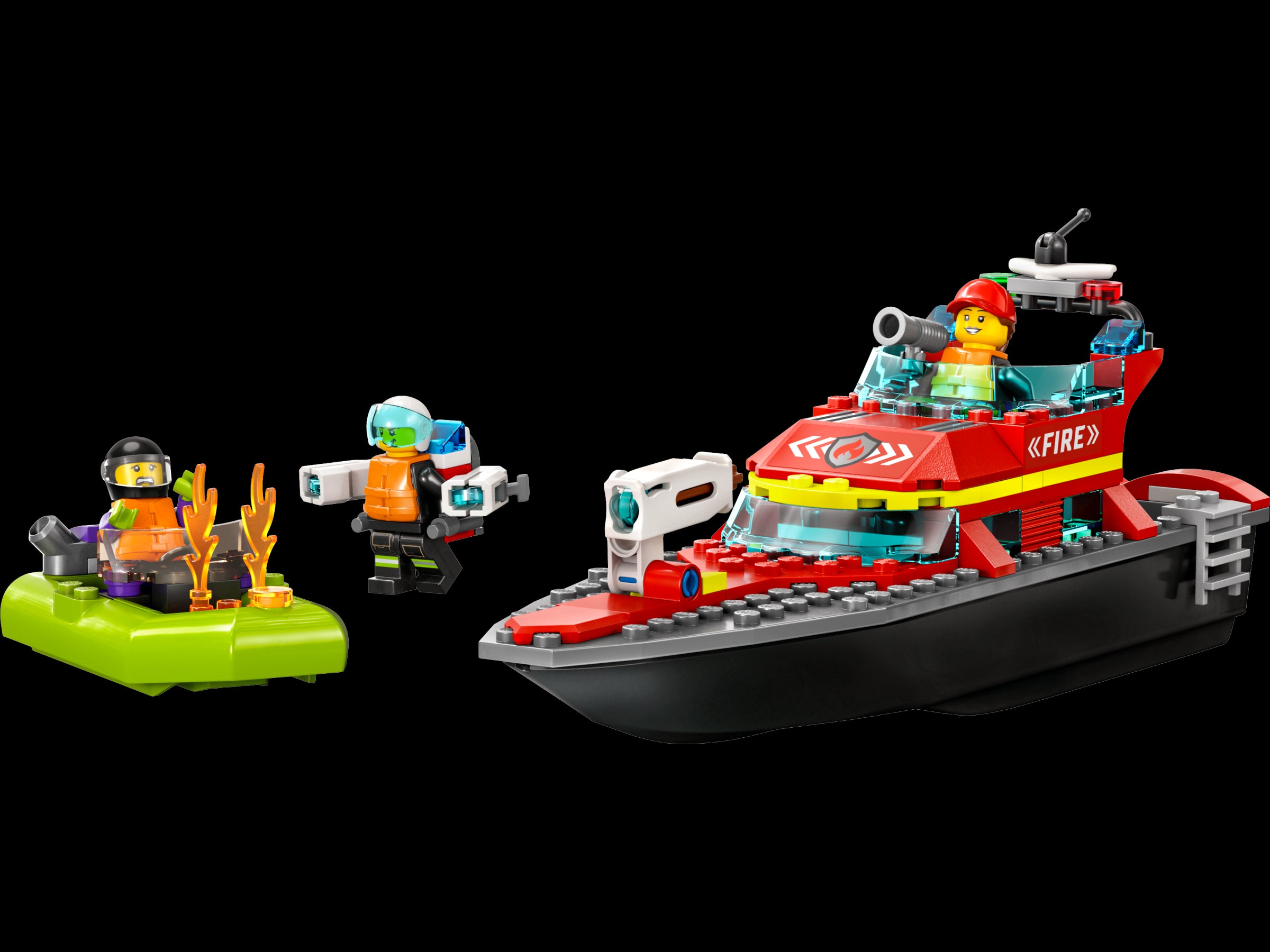 LEGO CITY Fire Rescue Boat