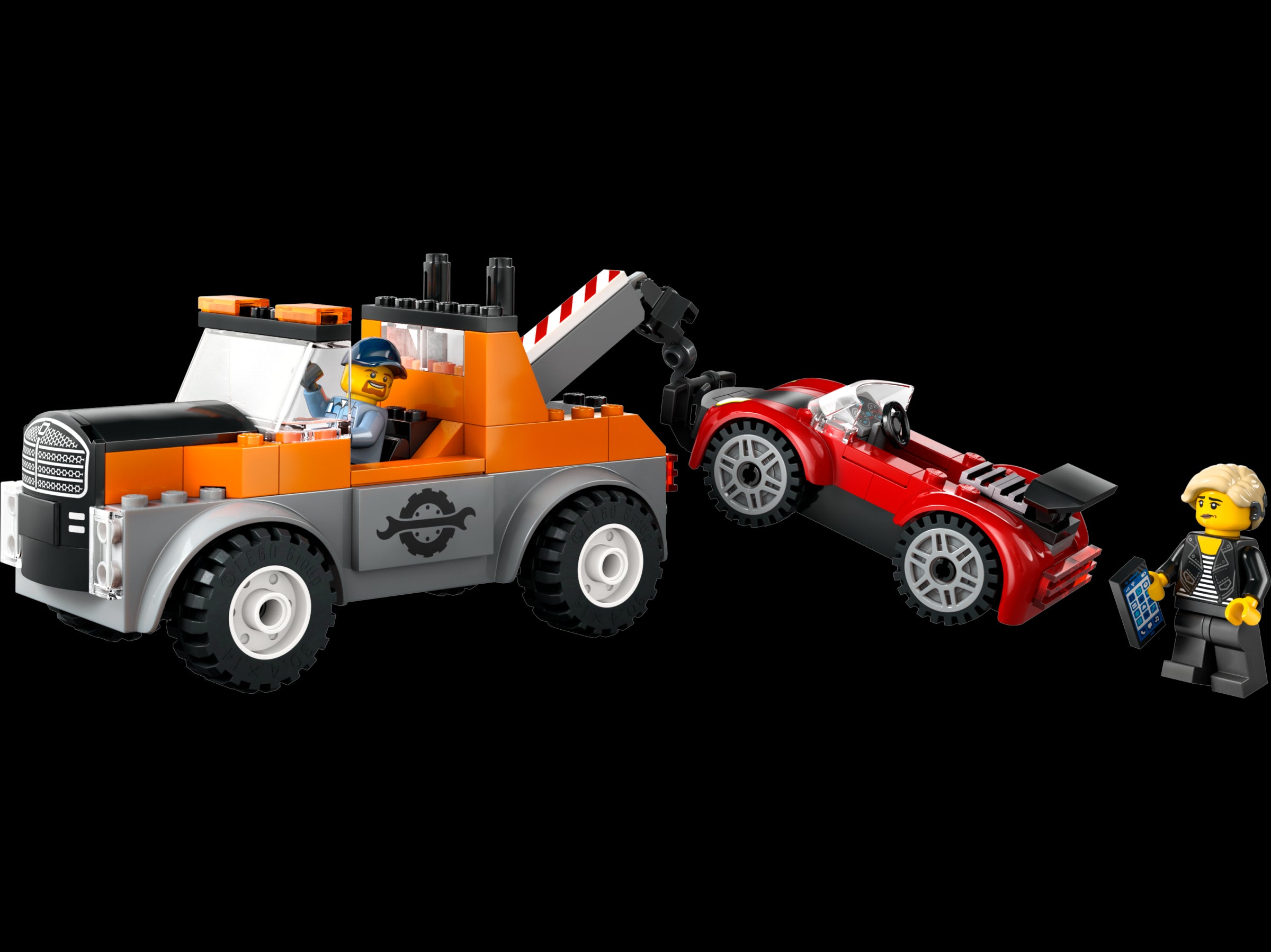 LEGO CITY Tow Truck and Sports Car Repair