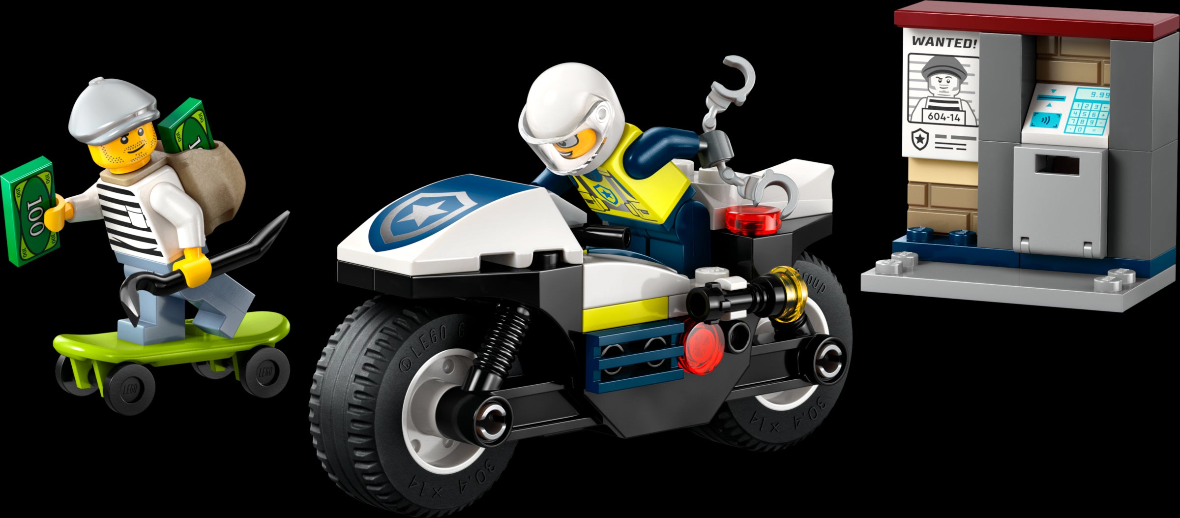 LEGO CITY Police Motorcycle Chase