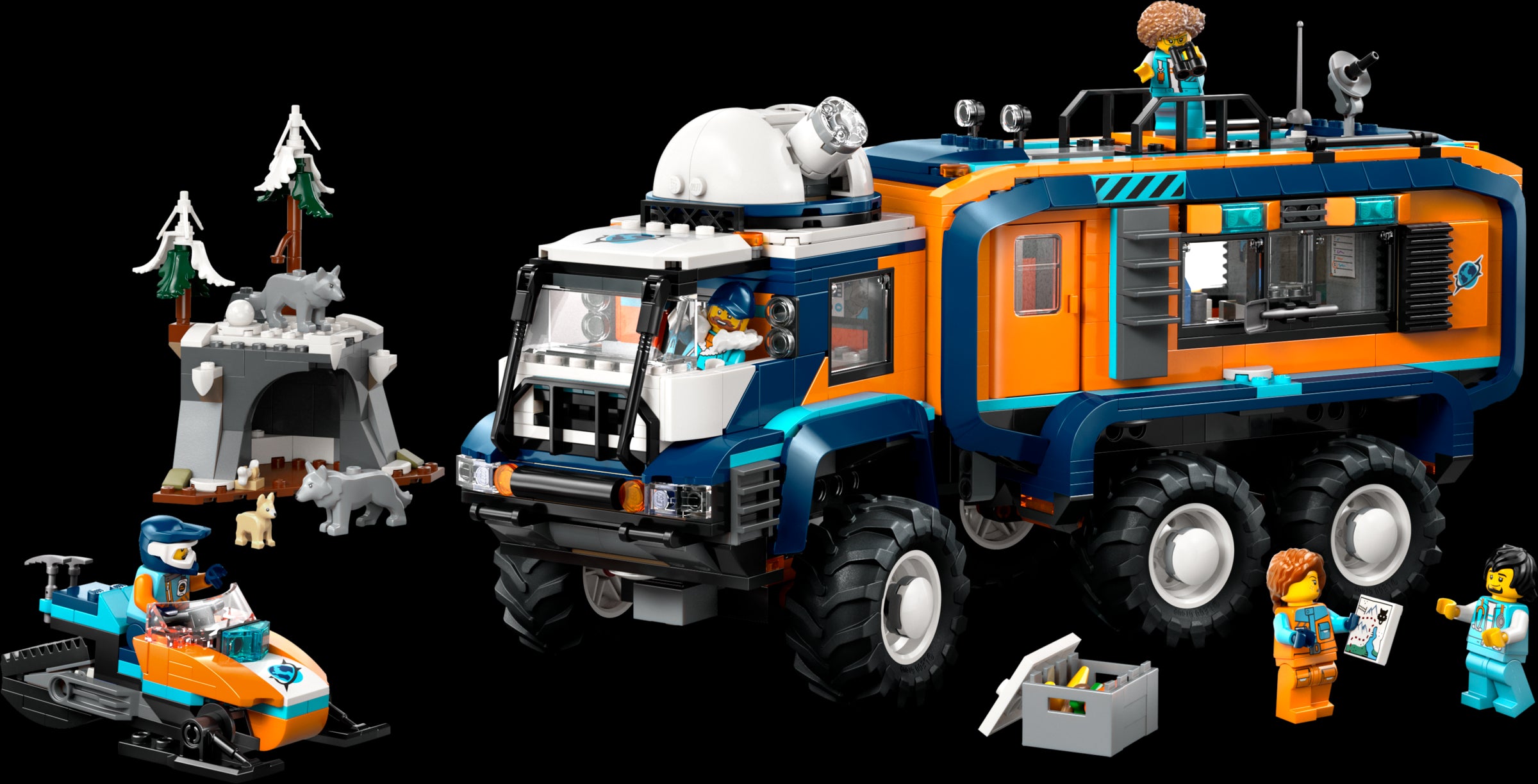 LEGO CITY Arctic Explorer Science Lab Truck