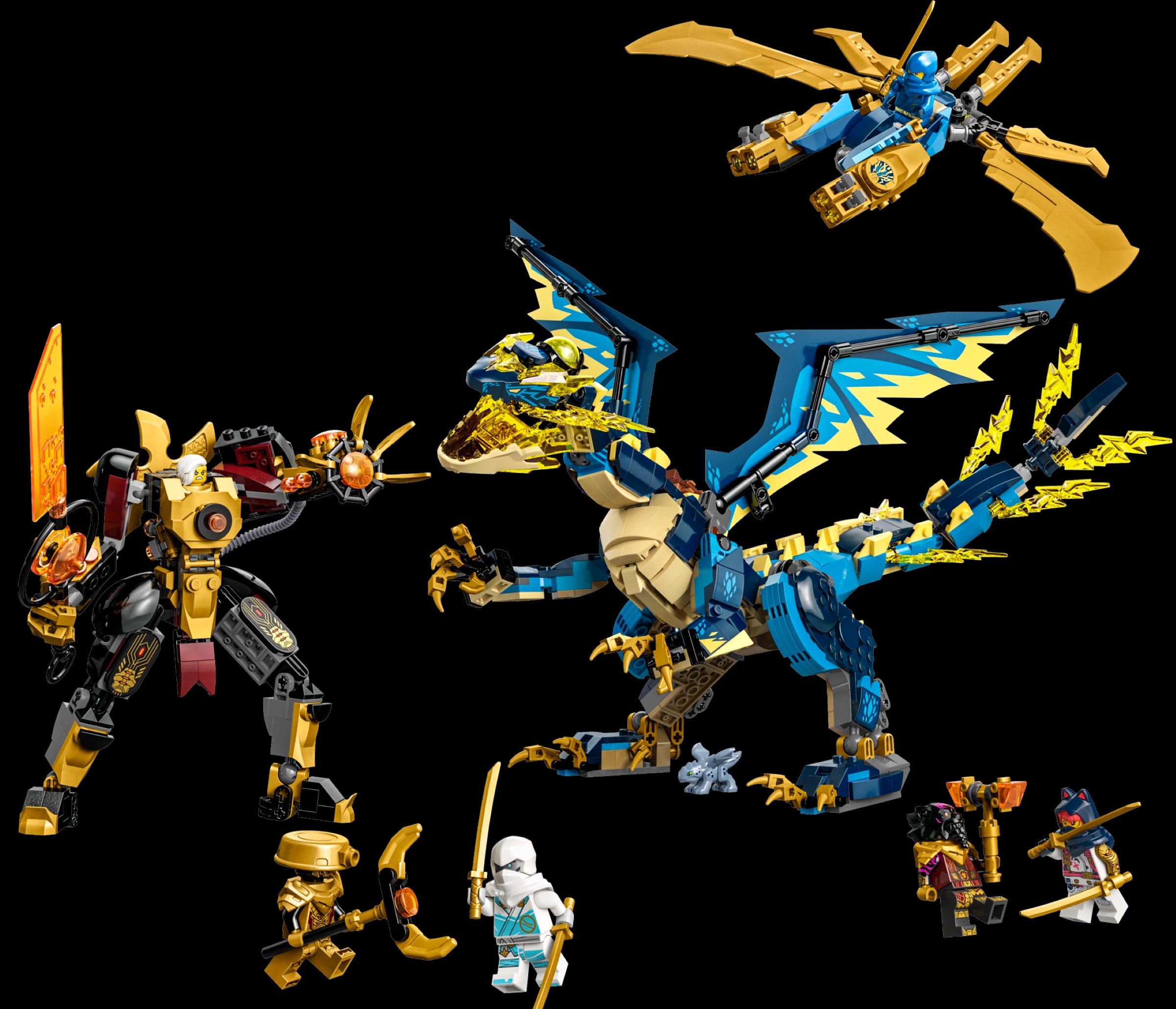 LEGO NINJAGO® Elemental Dragon vs. The Empress Mech