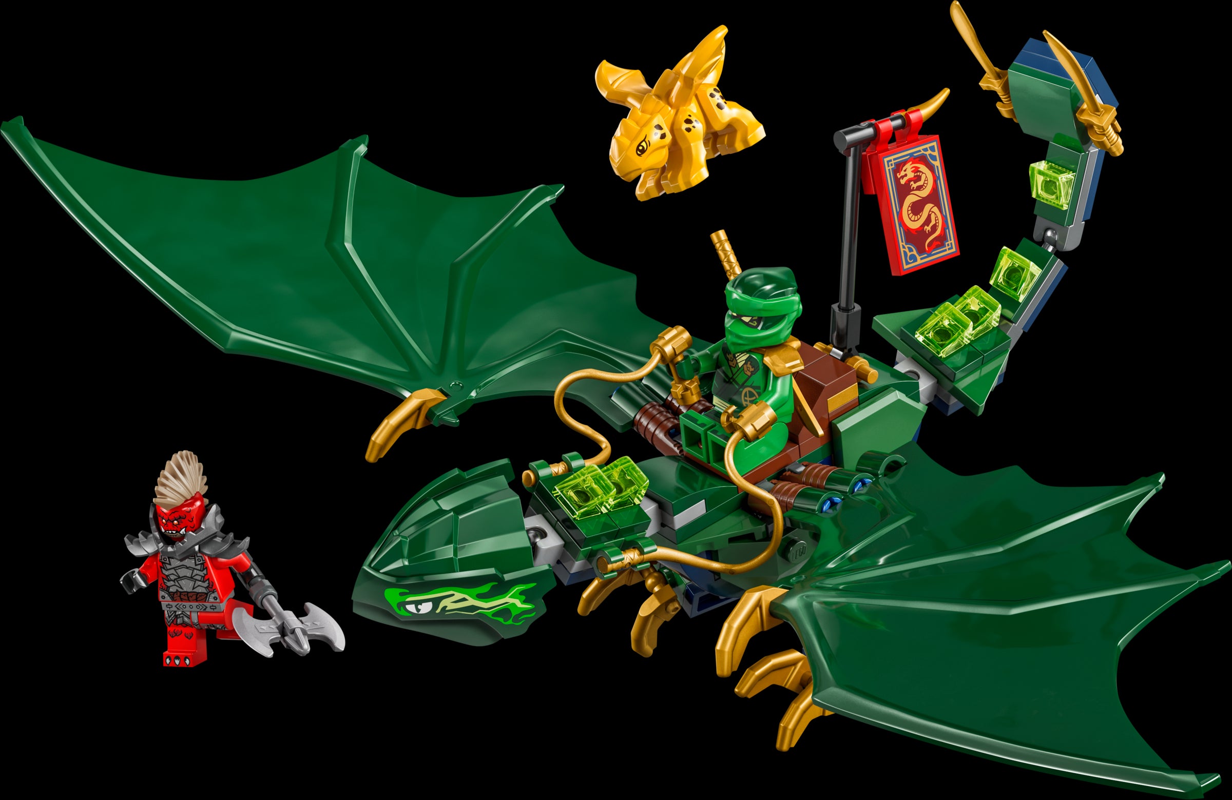 LEGO NINJAGO® Lloyd’s Green Forest Dragon
