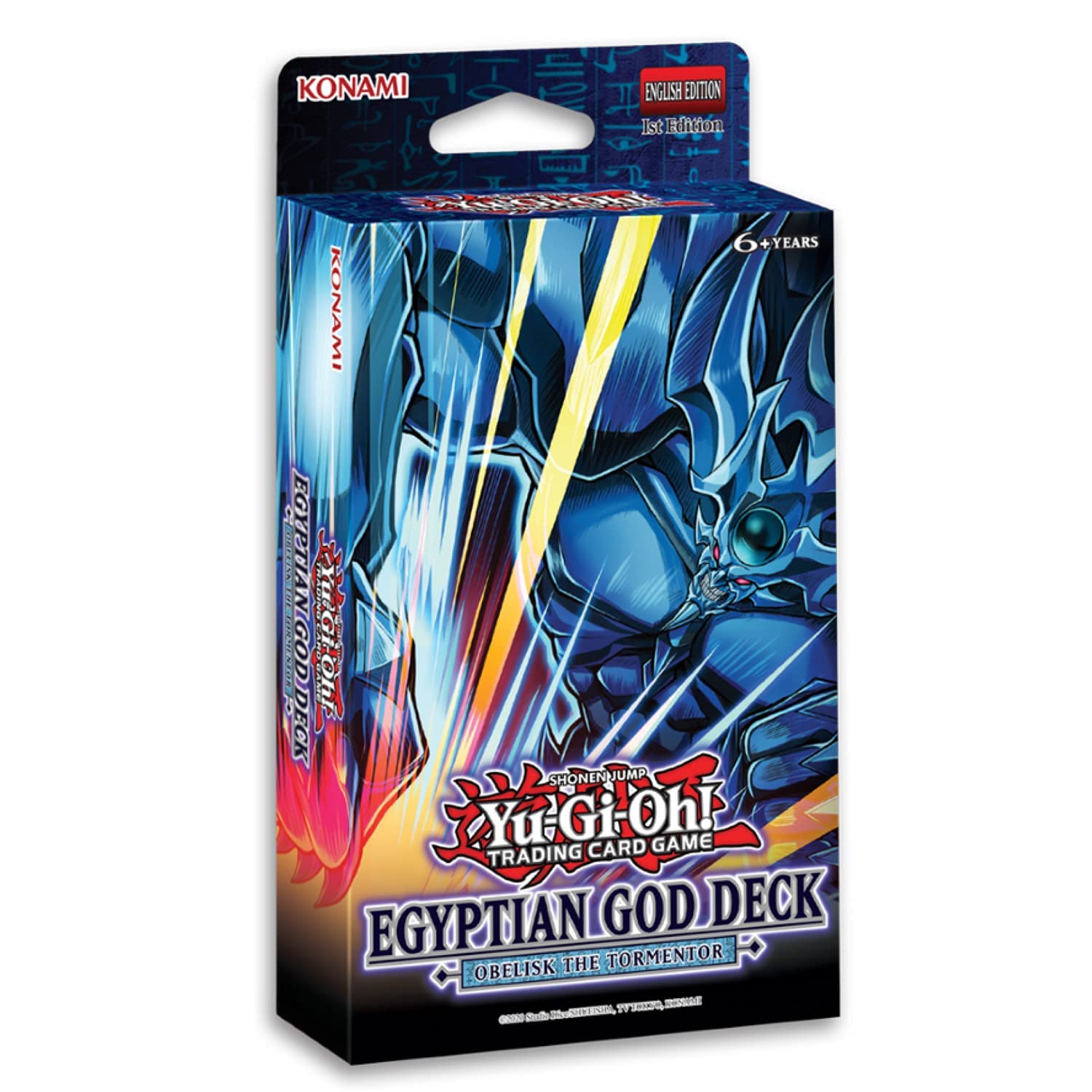YGO - Egyptian God Deck: Obelisk the Tormentor Display (8 Decks)
