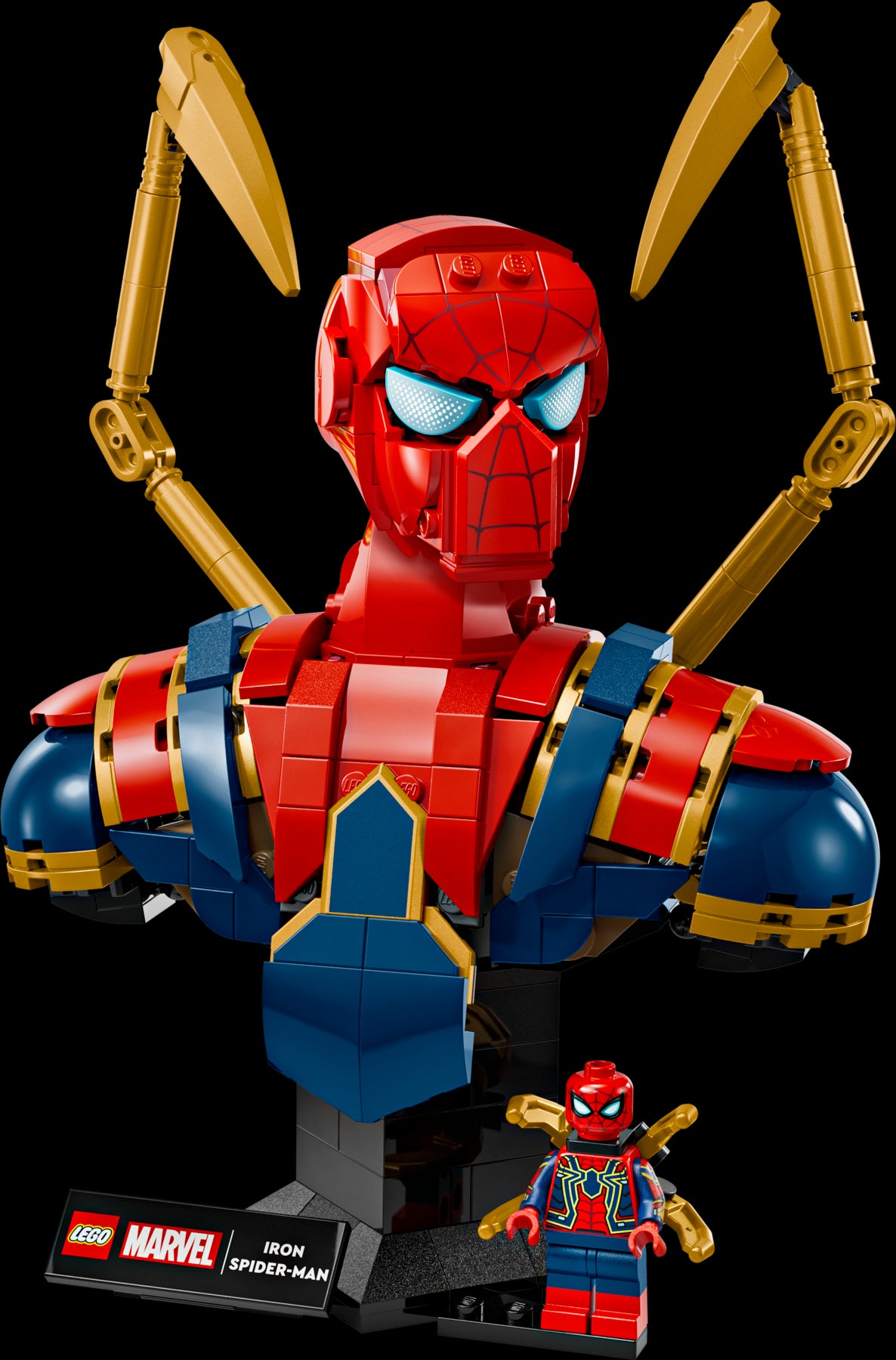 LEGO MARVEL Iron Spider-Man Bust