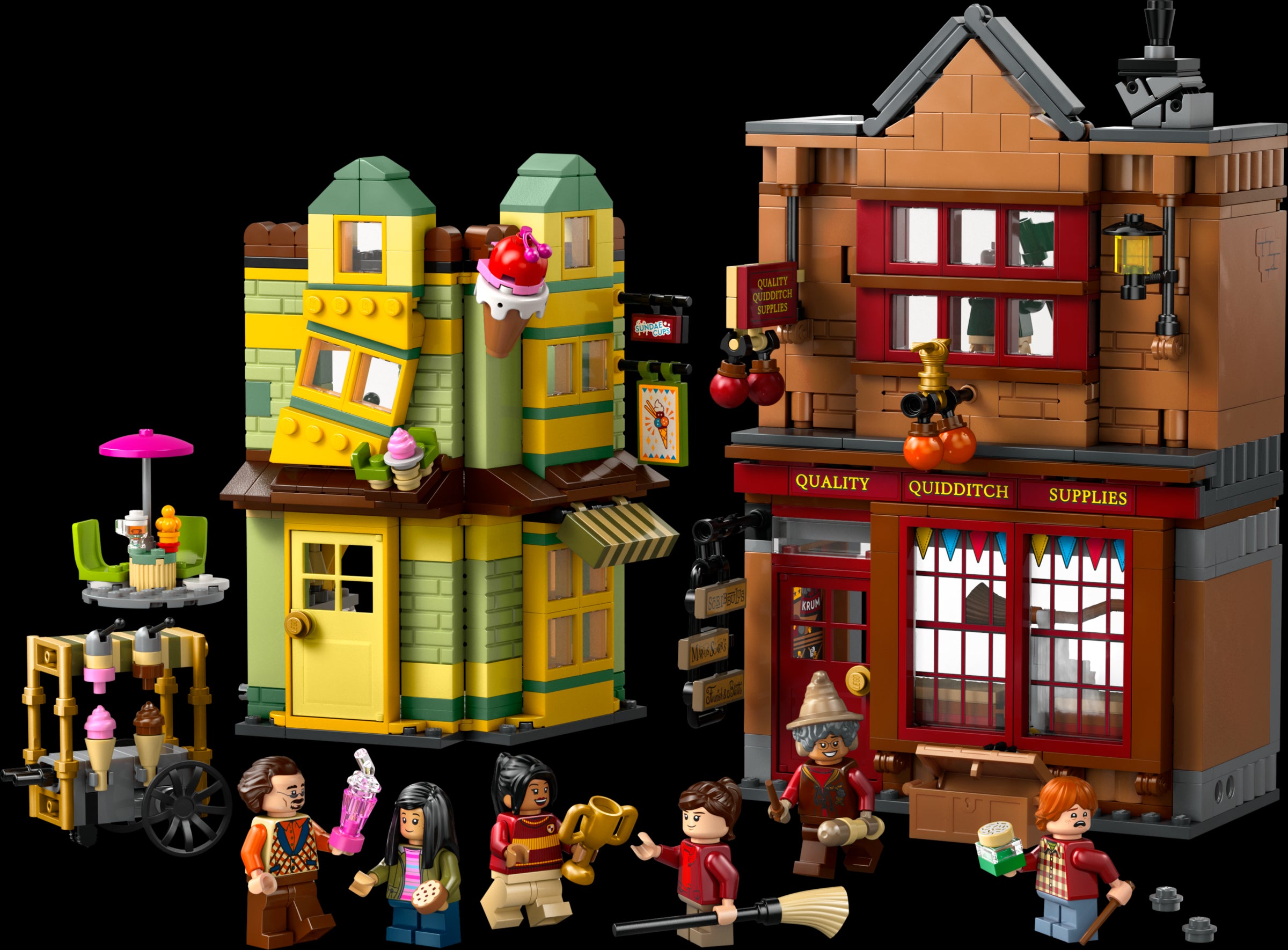 LEGO Harry Potter™ Quality Quidditch Supplies & Ice Cream Parlour
