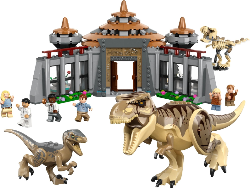 LEGO Jurassic World™ Visitor Center: T. rex & Raptor Attack