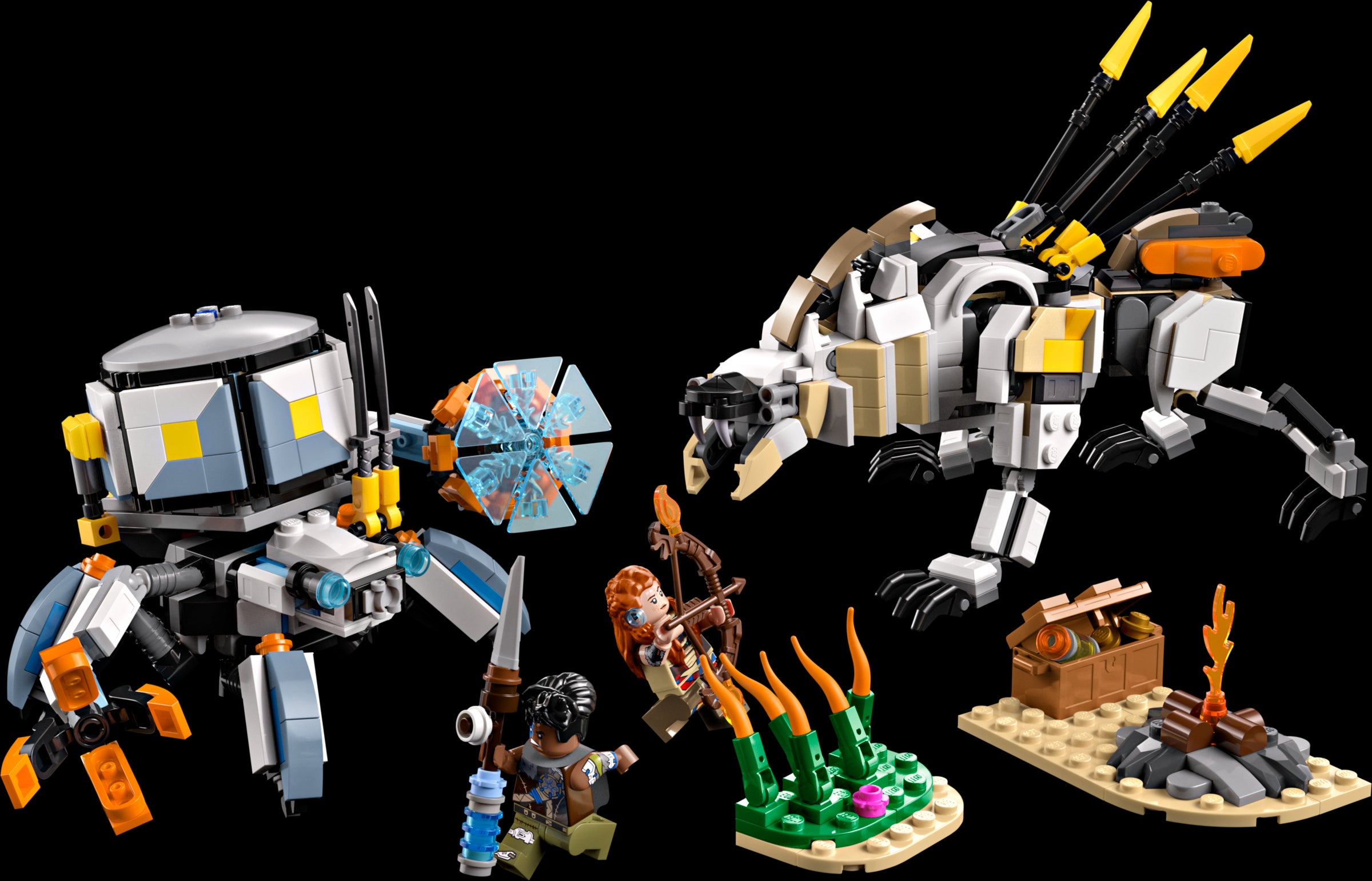 LEGO OTHER Aloy & Varl vs. Shell-Walker & Sawtooth