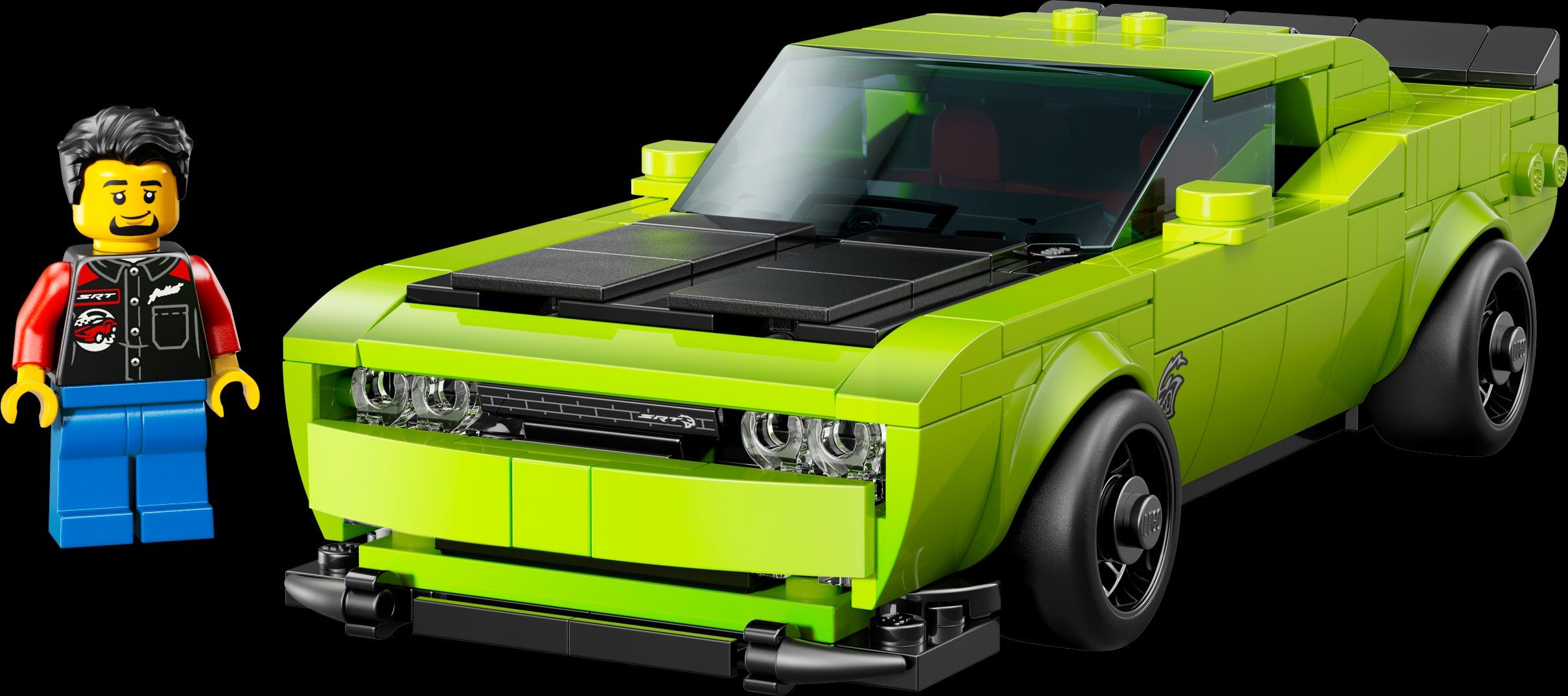 LEGO SPEED CHAMPIONS Dodge Challenger SRT Hellcat Sports Car