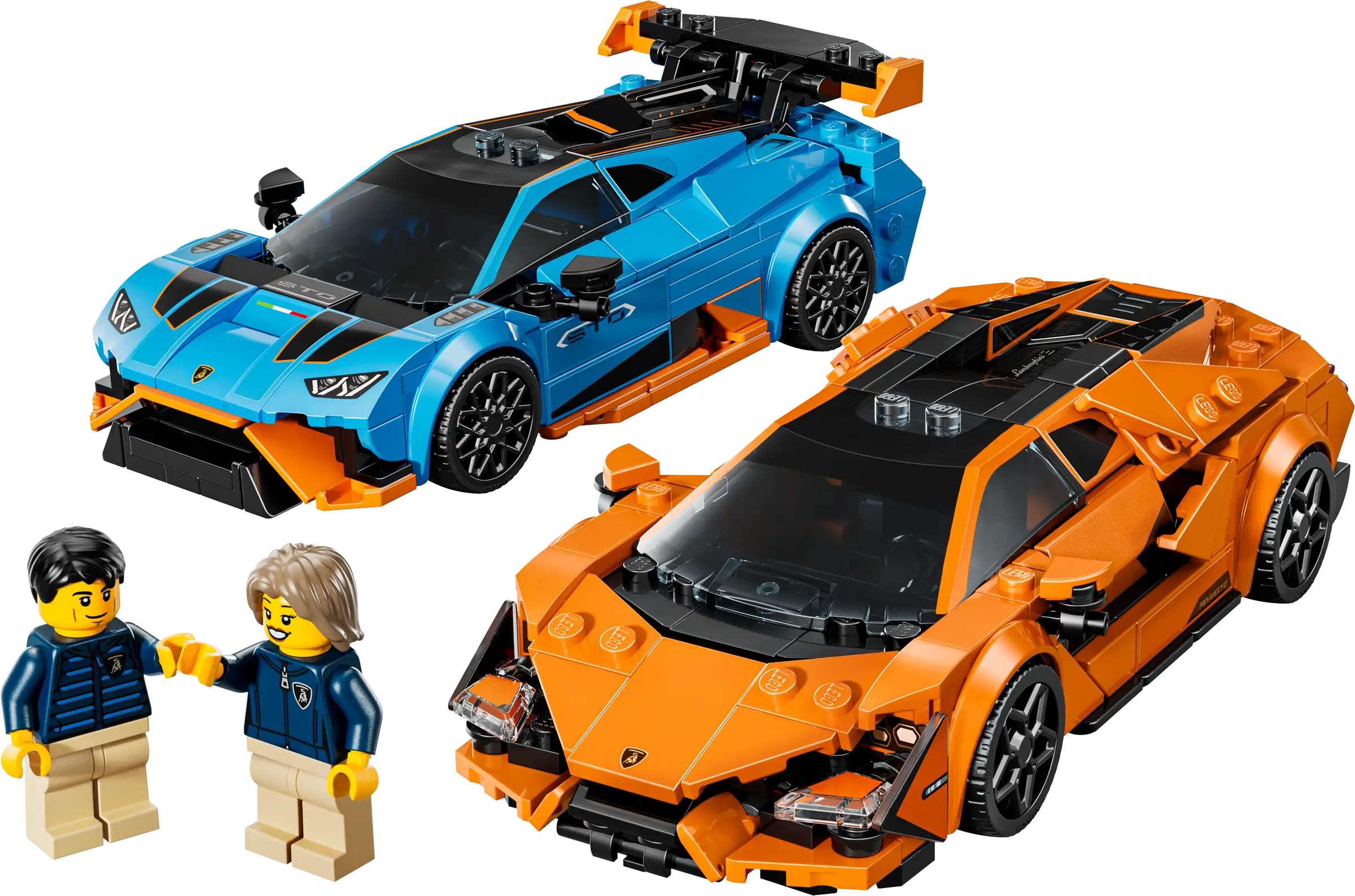 LEGO SPEED CHAMPIONS Lamborghini Revuelto & Huracán STO