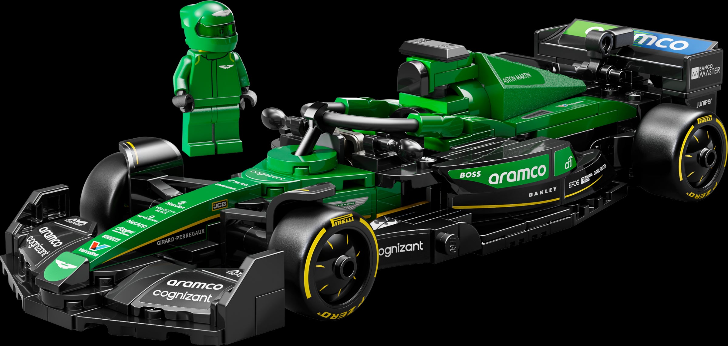 LEGO SPEED CHAMPIONS Aston Martin Aramco F1® AMR24 Race Car