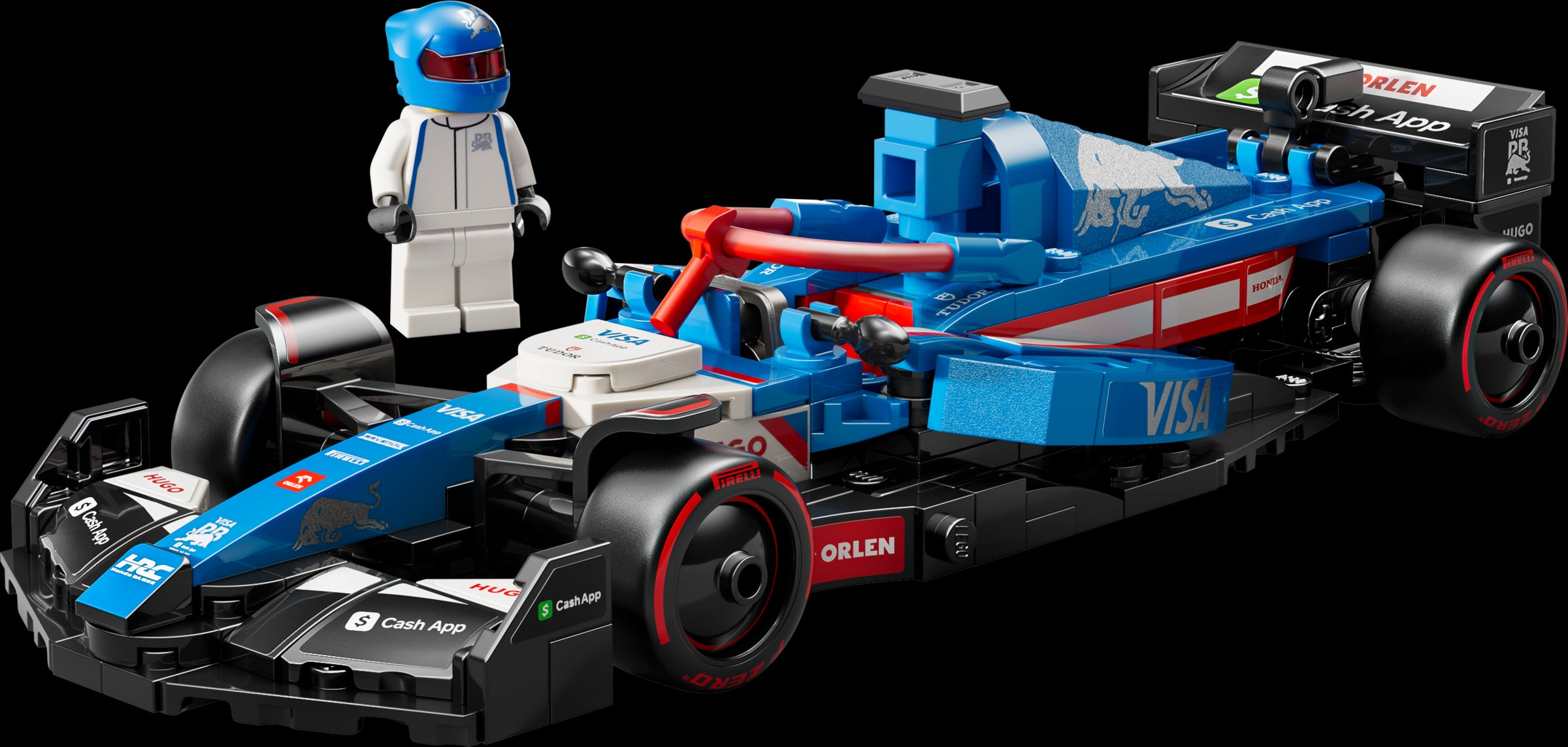 LEGO SPEED CHAMPIONS Visa Cash App RB VCARB 01 F1® Race Car