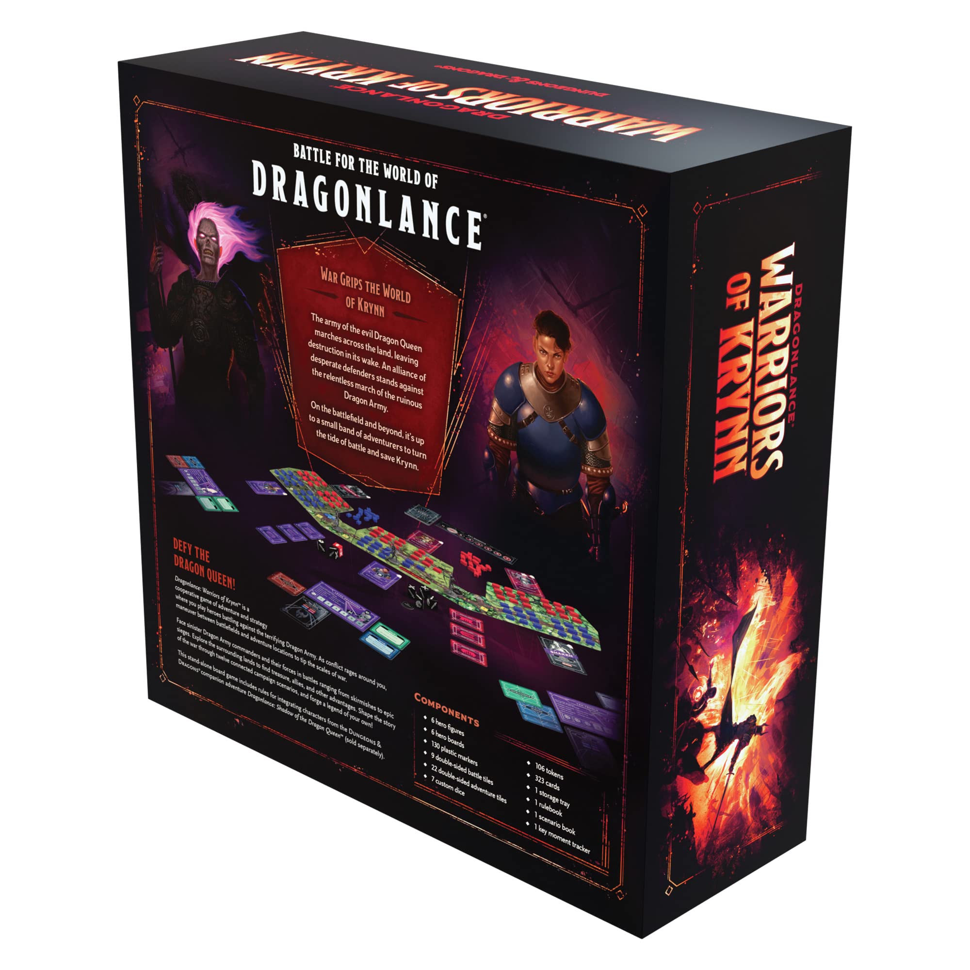 D&D Dragonlace: Warriors of Krynn Board Game