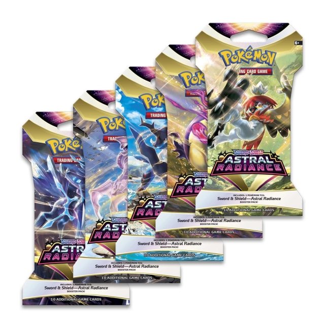 POK TCG Sword & Shield Astral Radiance Sleeved BO