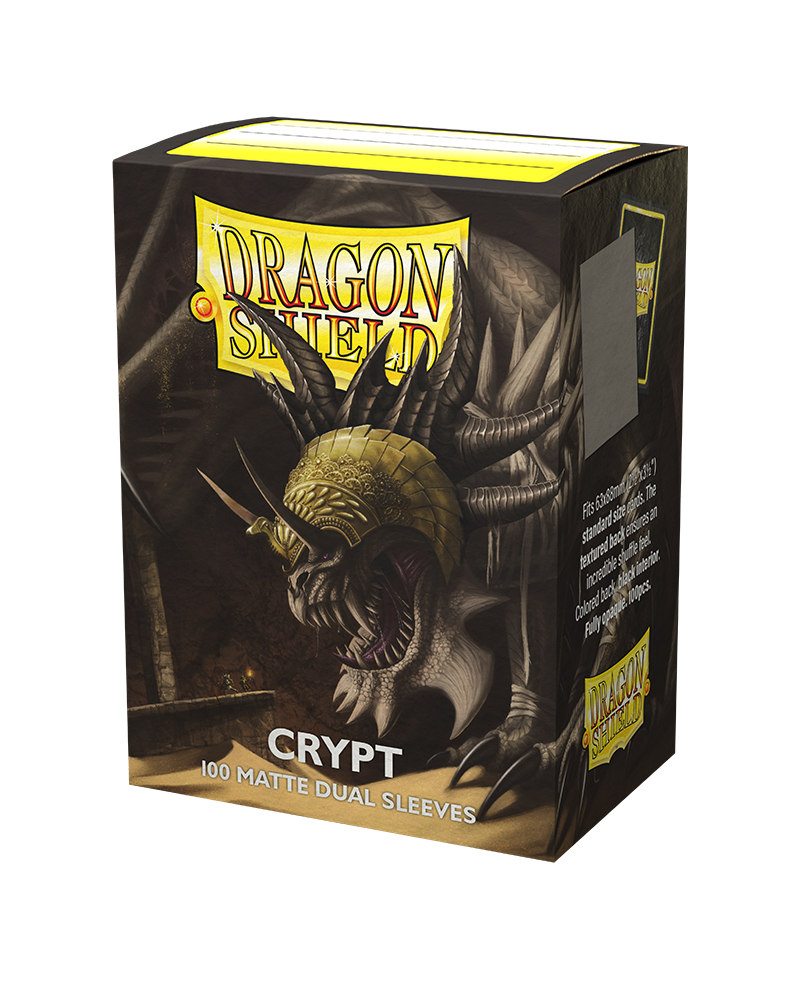 Dragon Shield Standard Matte Dual Sleeves - Crypt Neonen (100 Sleeves)
