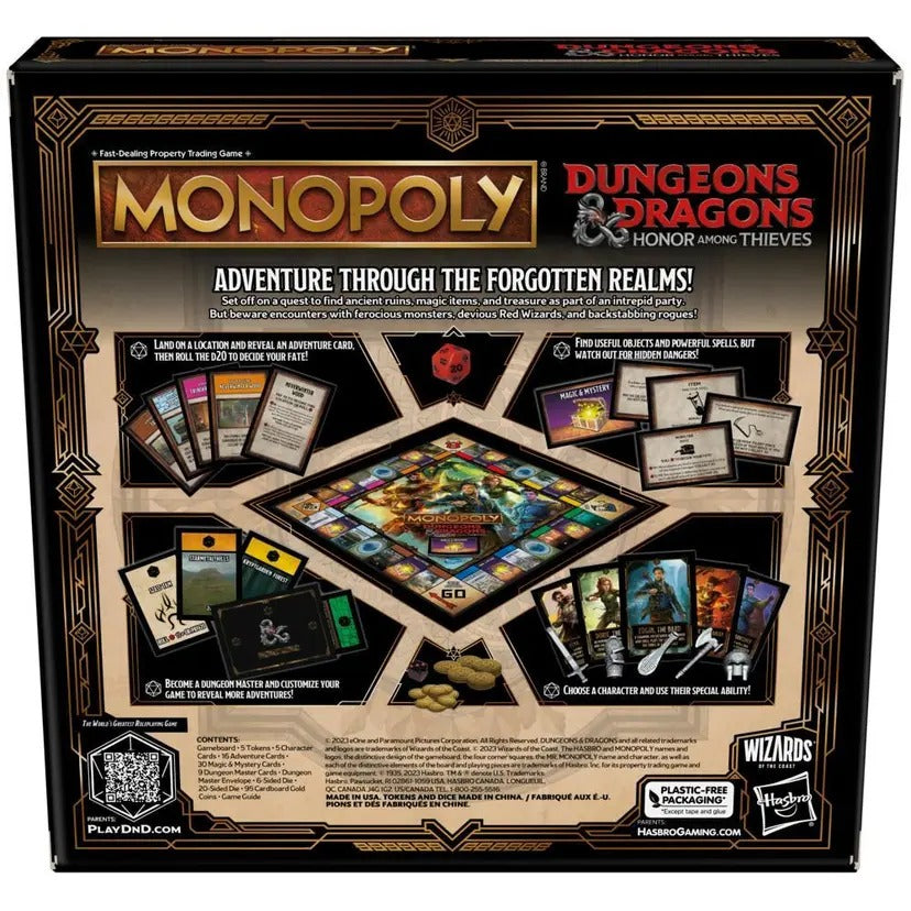 Monopoly D&D Honor Among Thieves