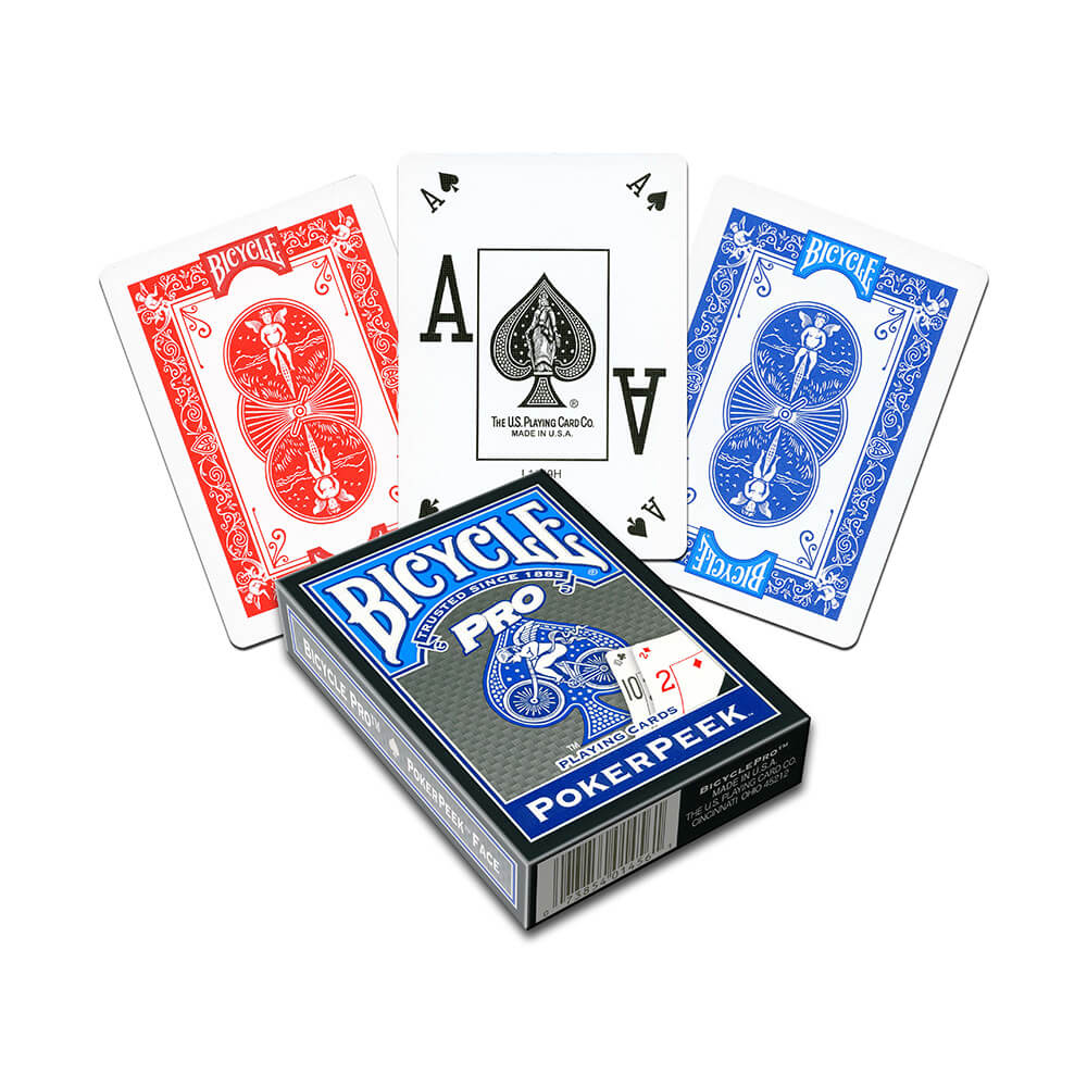 Bicycle Pro Red & Blue Mix Deck ბანქოს დასტა