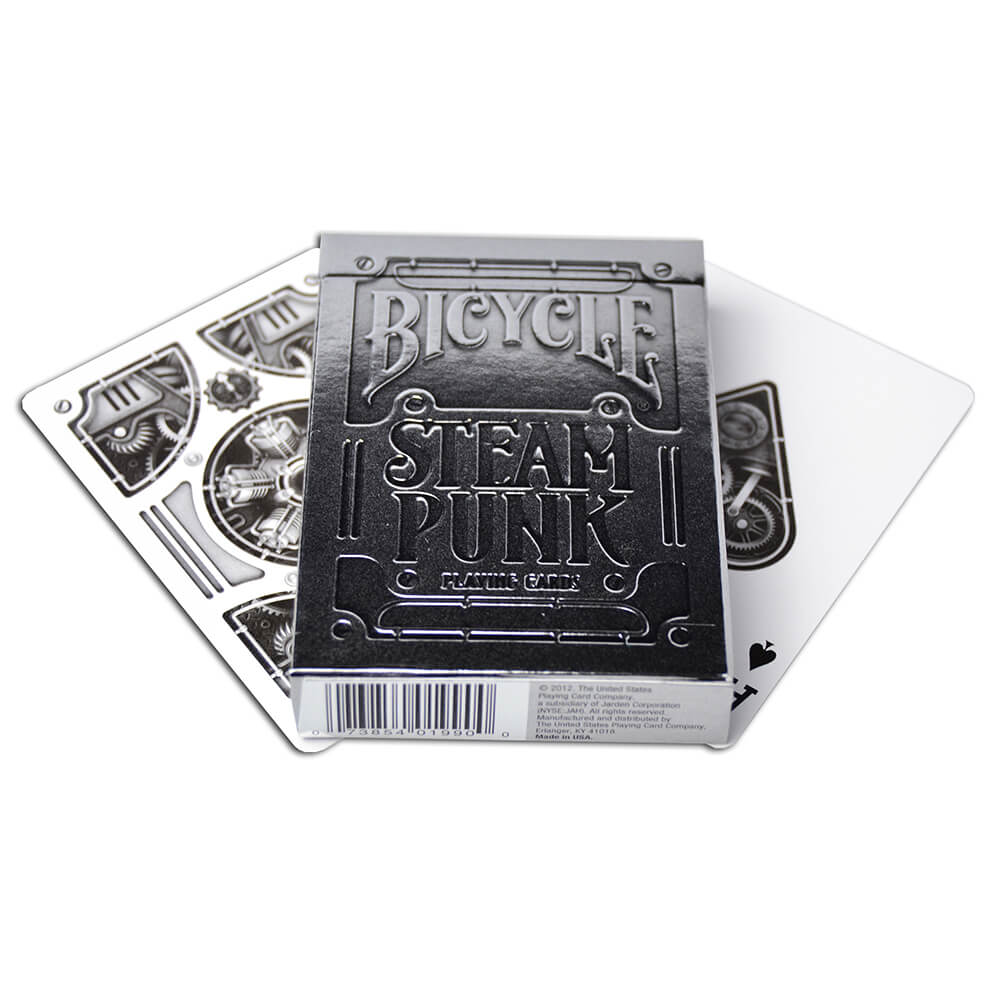 Bicycle Silver Steampunk ბანქოს დასტა