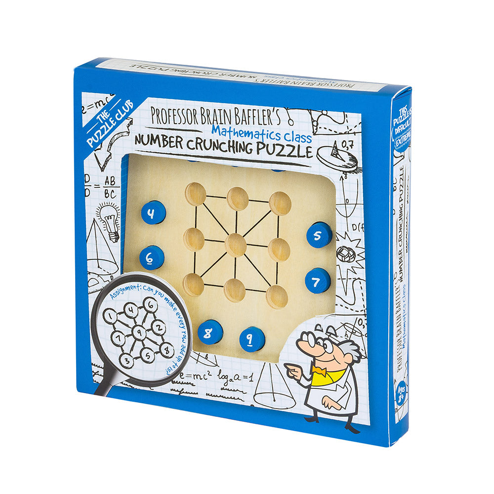 Brain Baffler`s Number Crunching Puzzle - თავსატეხი