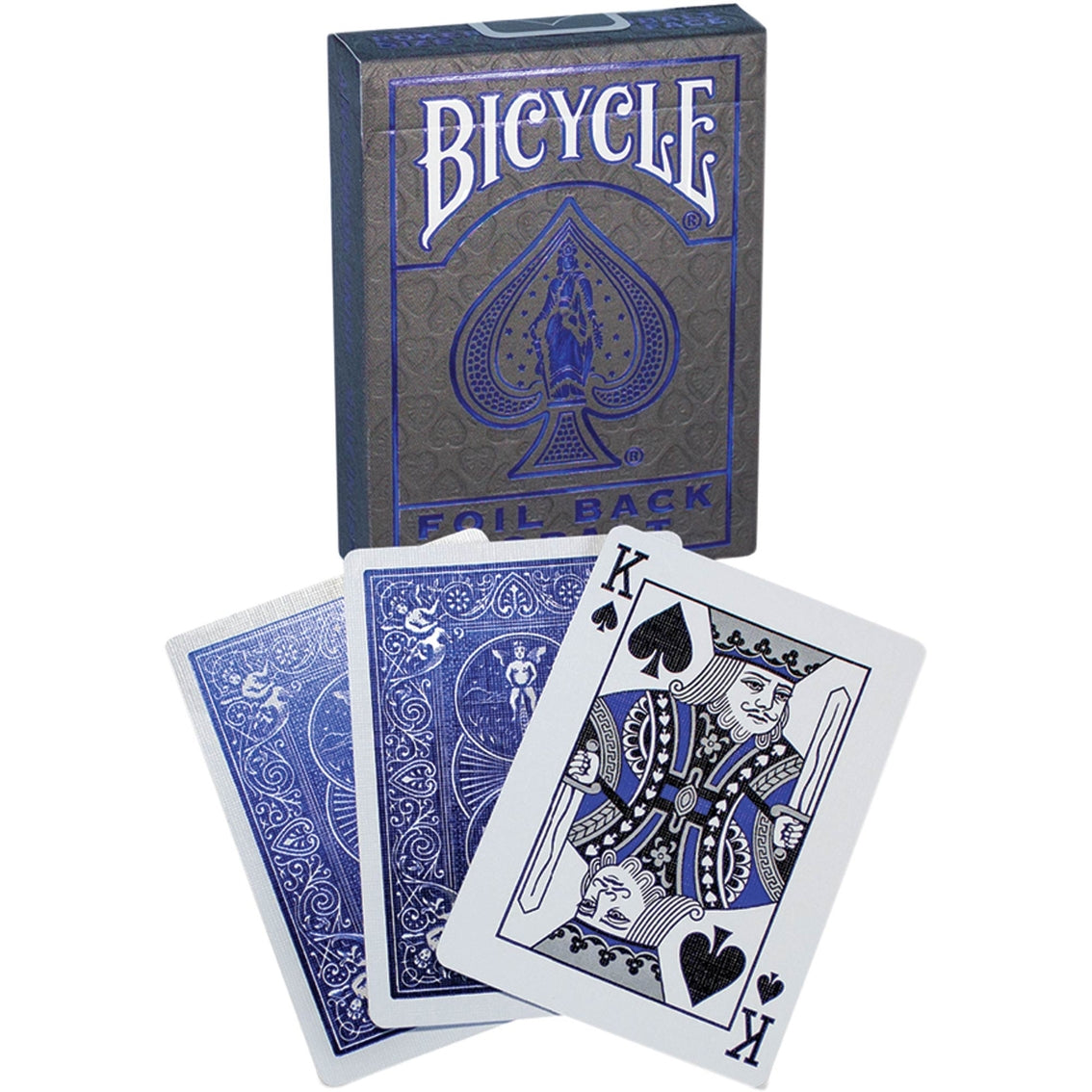 Bicycle Metalluxe Blue Cobalt ბანქოს დასტა
