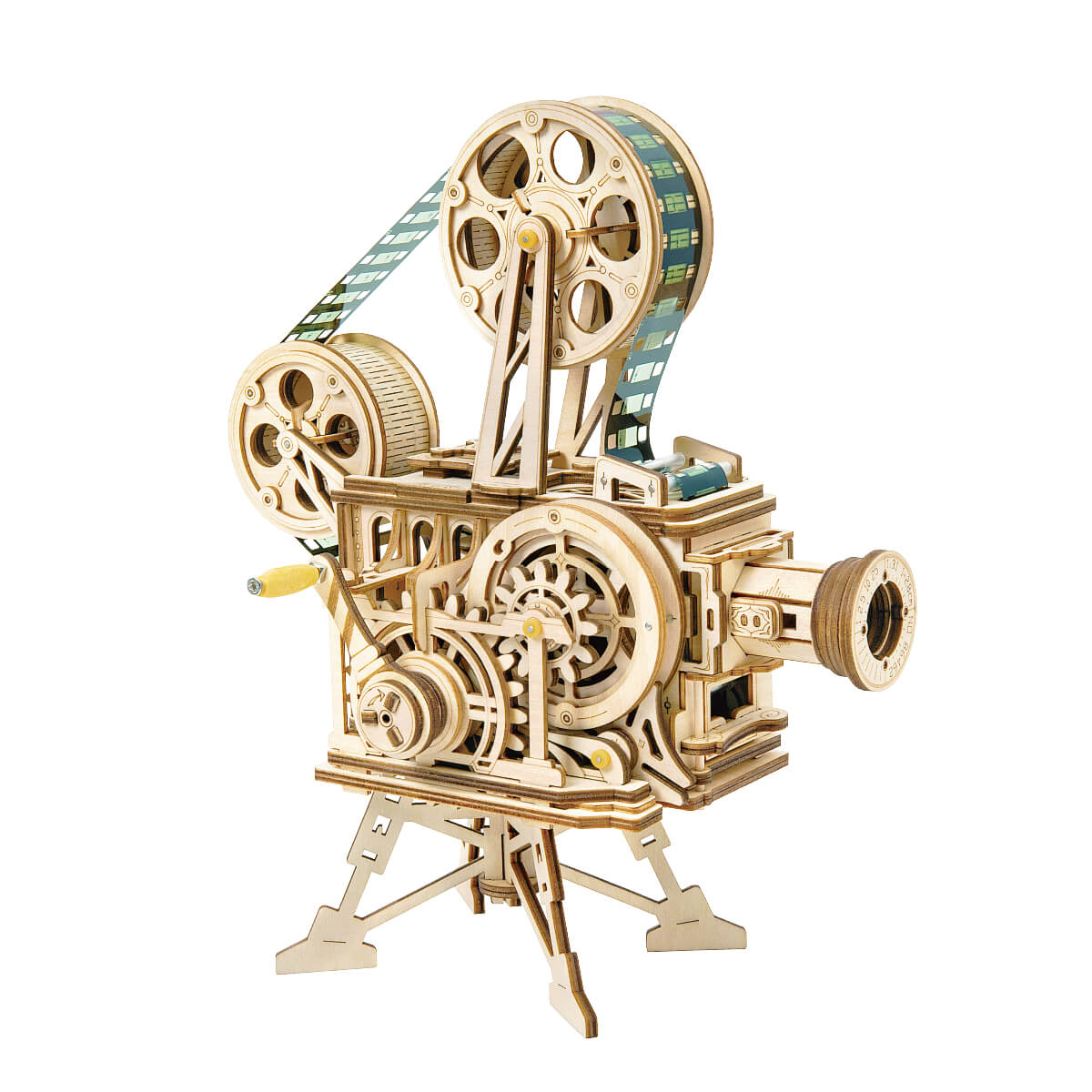 ROKR Vitascope Movie Projector 3D Wooden Puzzle LK601