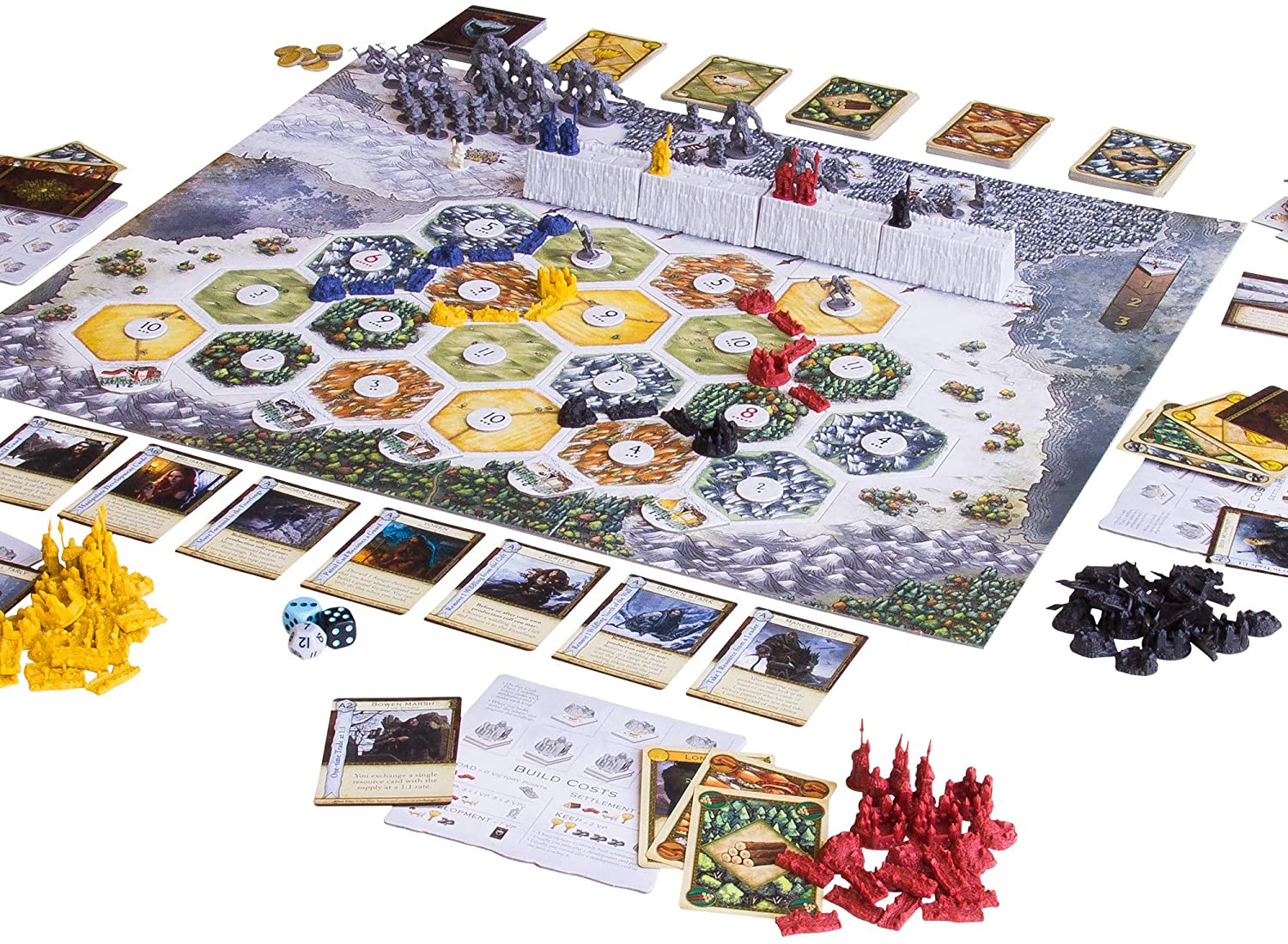 A Game of Thrones Catan: Brotherhood of the Watch Board game