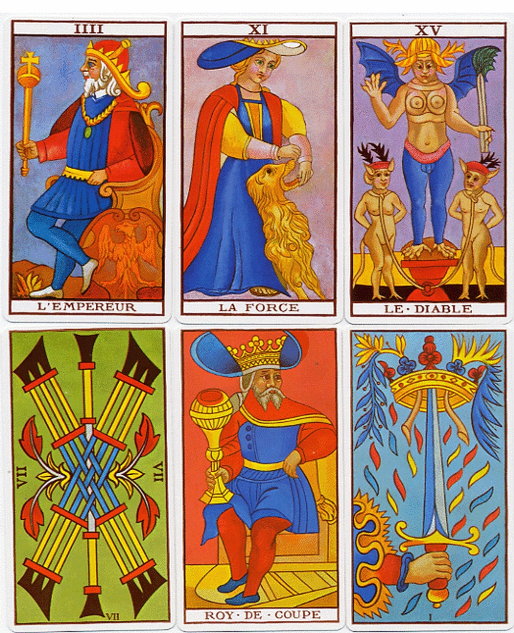 The Tarot of Marseille ბანქოს დასტა