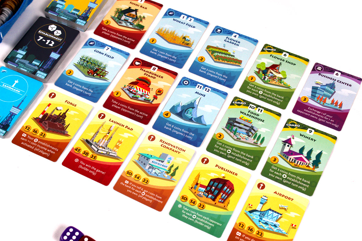 Machi Koro 2 სამაგიდო თამაში