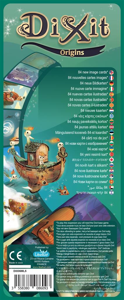 Dixit Origins Expansion