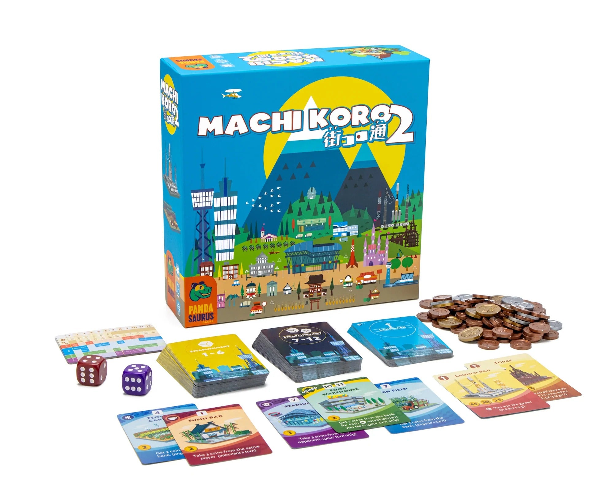 Machi Koro 2 სამაგიდო თამაში