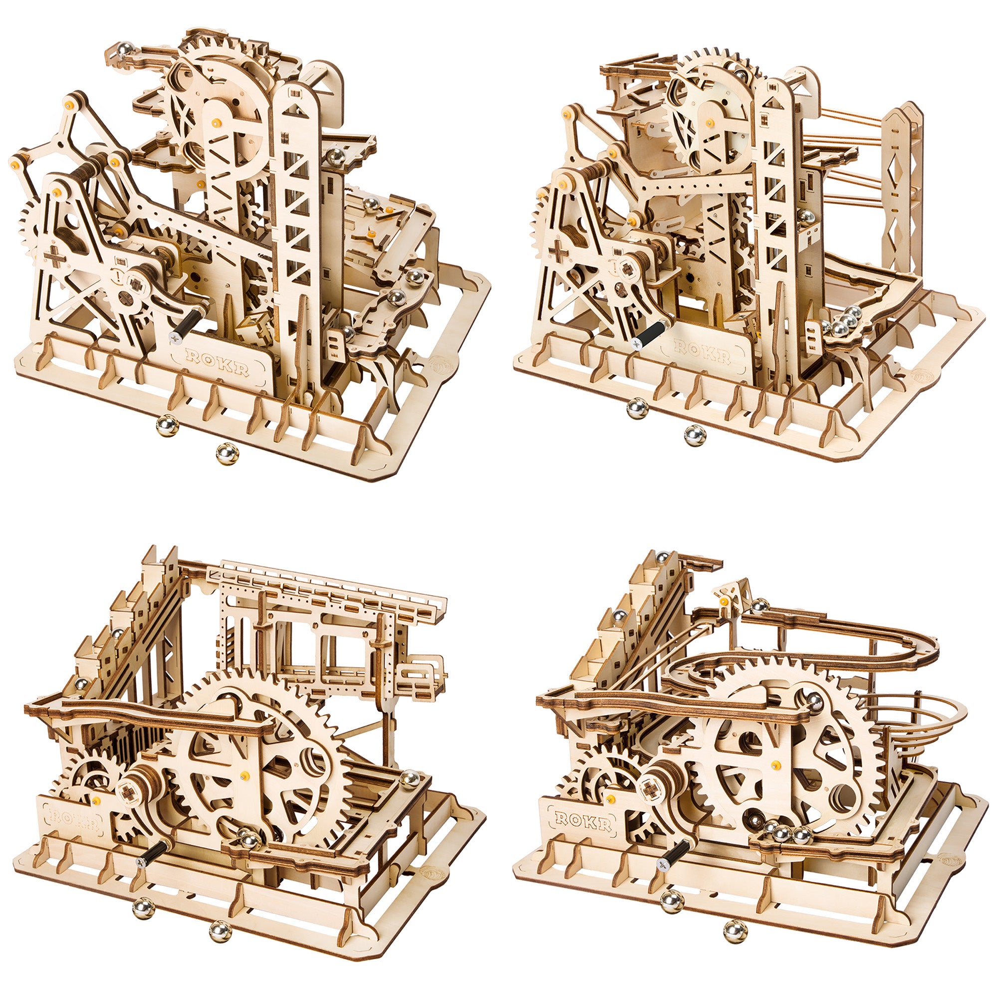 ROKR Marble Parkour Big Funnel Marble Run