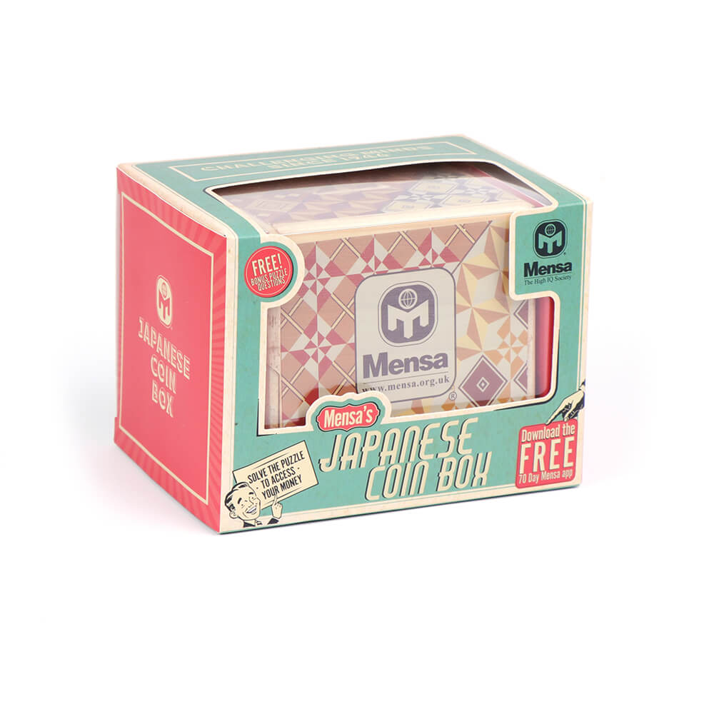 Mensa Japanese Coin Box Puzzle - თავსატეხი