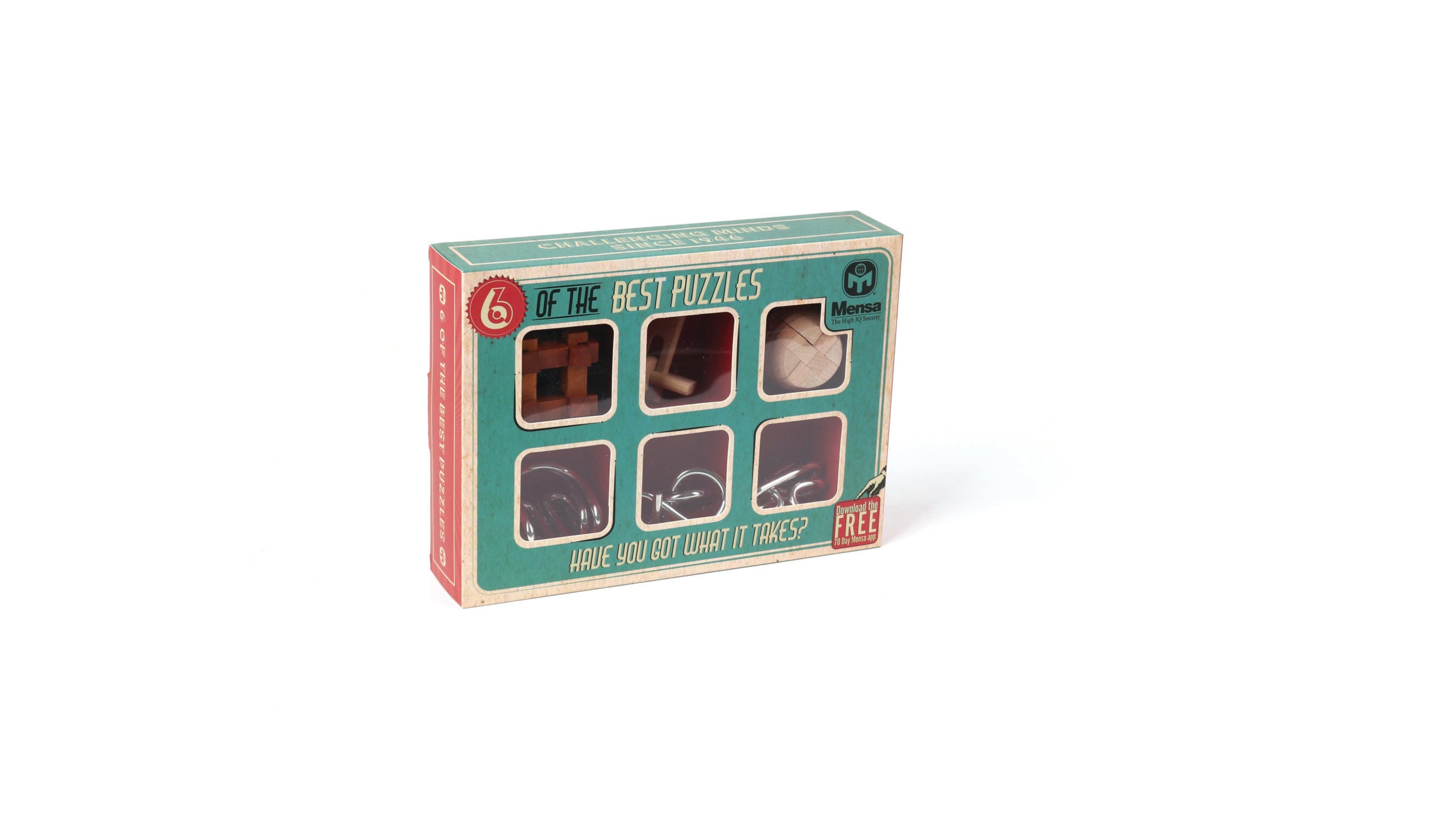 Mensa Set Of 6 Best Puzzles თავსატეხი