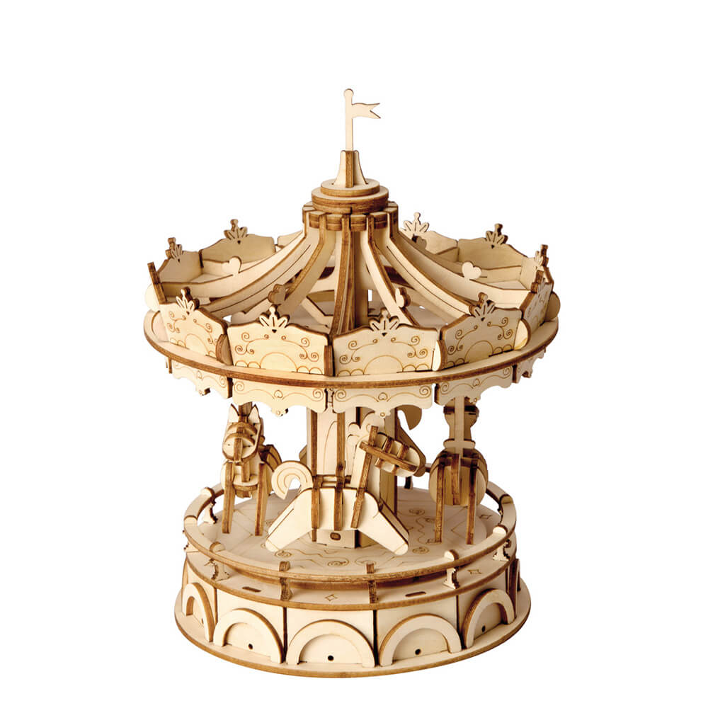 ROLIFE Merry-Go-Round 3D Wooden Puzzle TG404