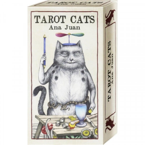 Tarot Cats by Ana Juan ტარო ბანქოს დასტა