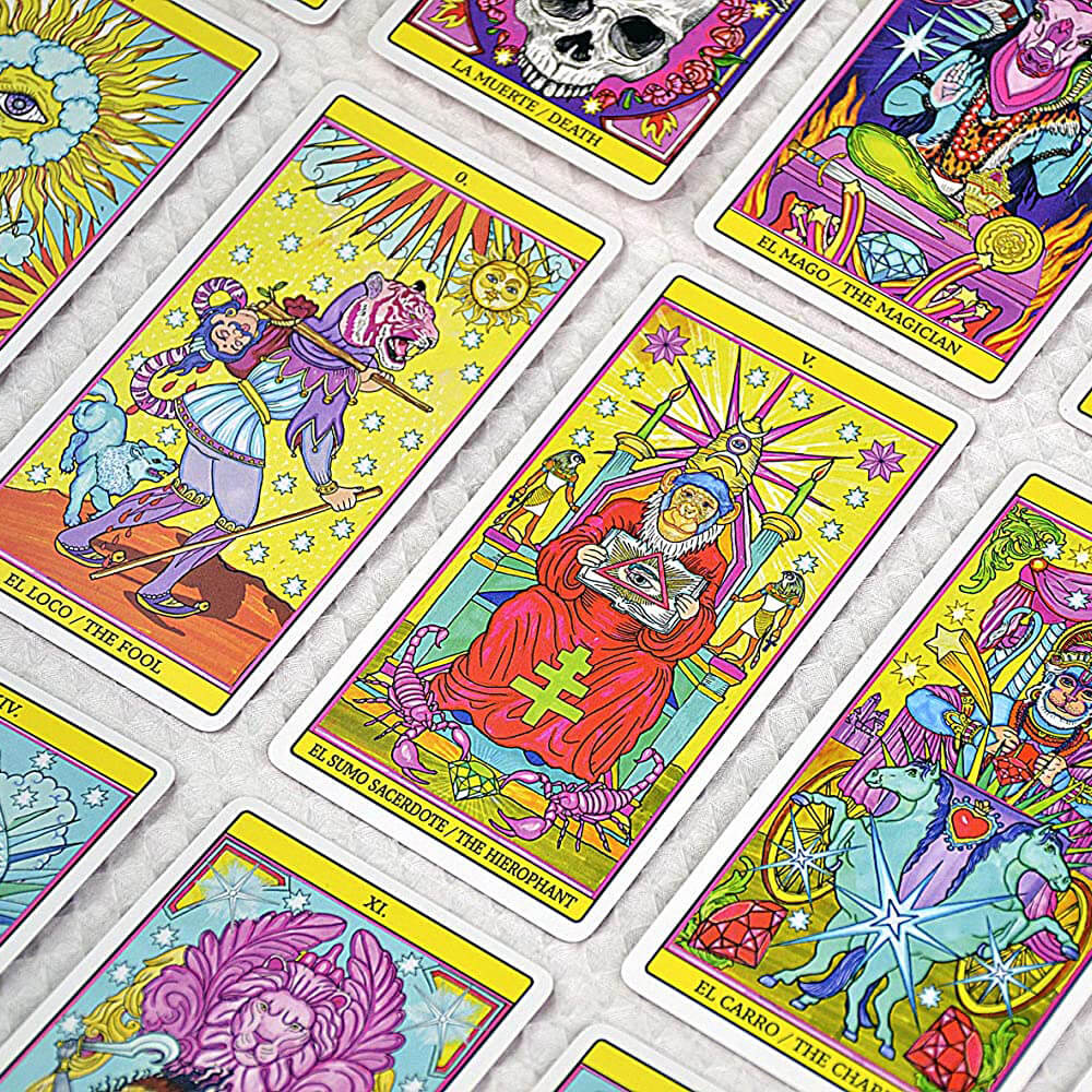 Tarot El Dios de los Tres ტარო ბანქოს დასტა