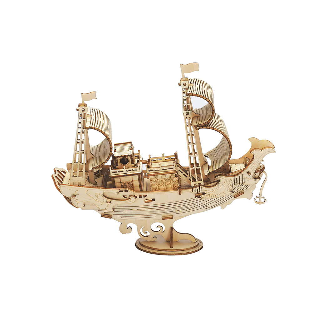 ROLIFE Japanese Diplomatic Ship 3D Wooden Puzzle TG307