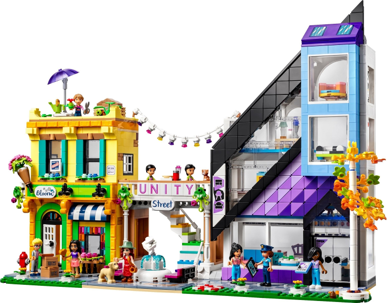 LEGO FRIENDS Downtown Flower and Design Stores