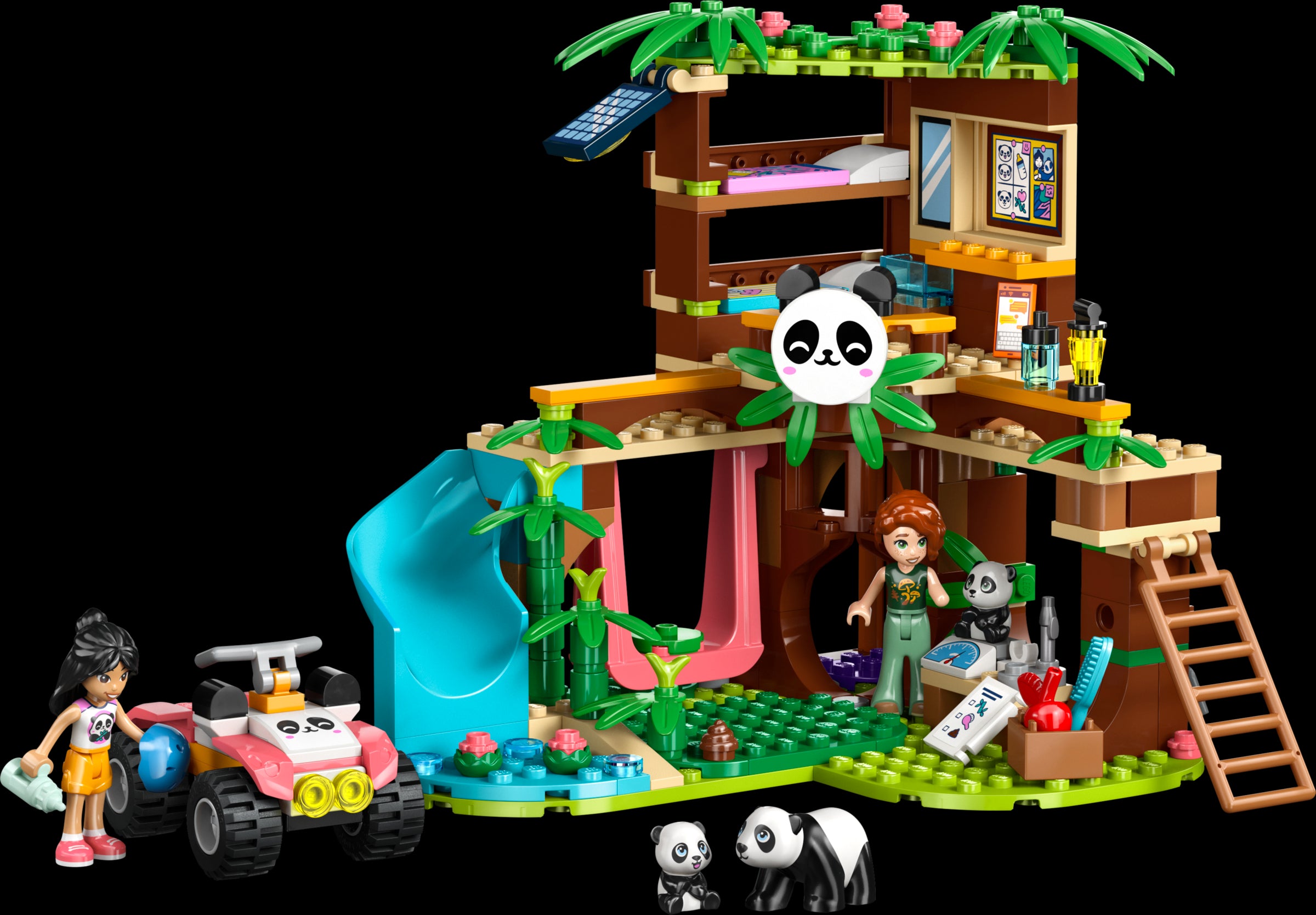 LEGO FRIENDS Panda Sanctuary Animal Care