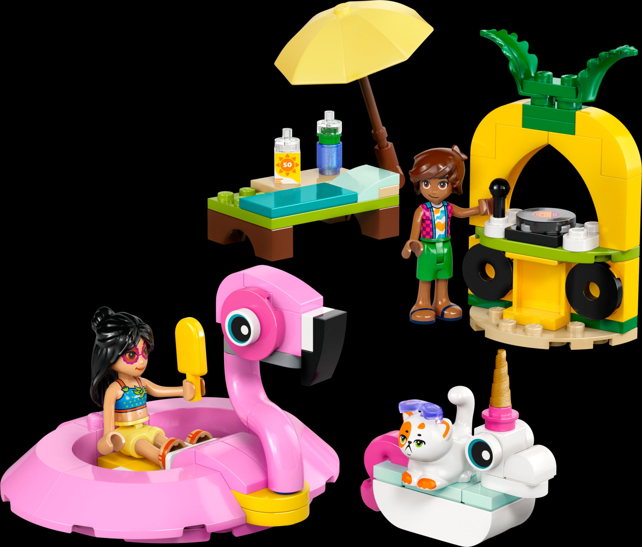 LEGO FRIENDS Unicorn & Flamingo Pool Party