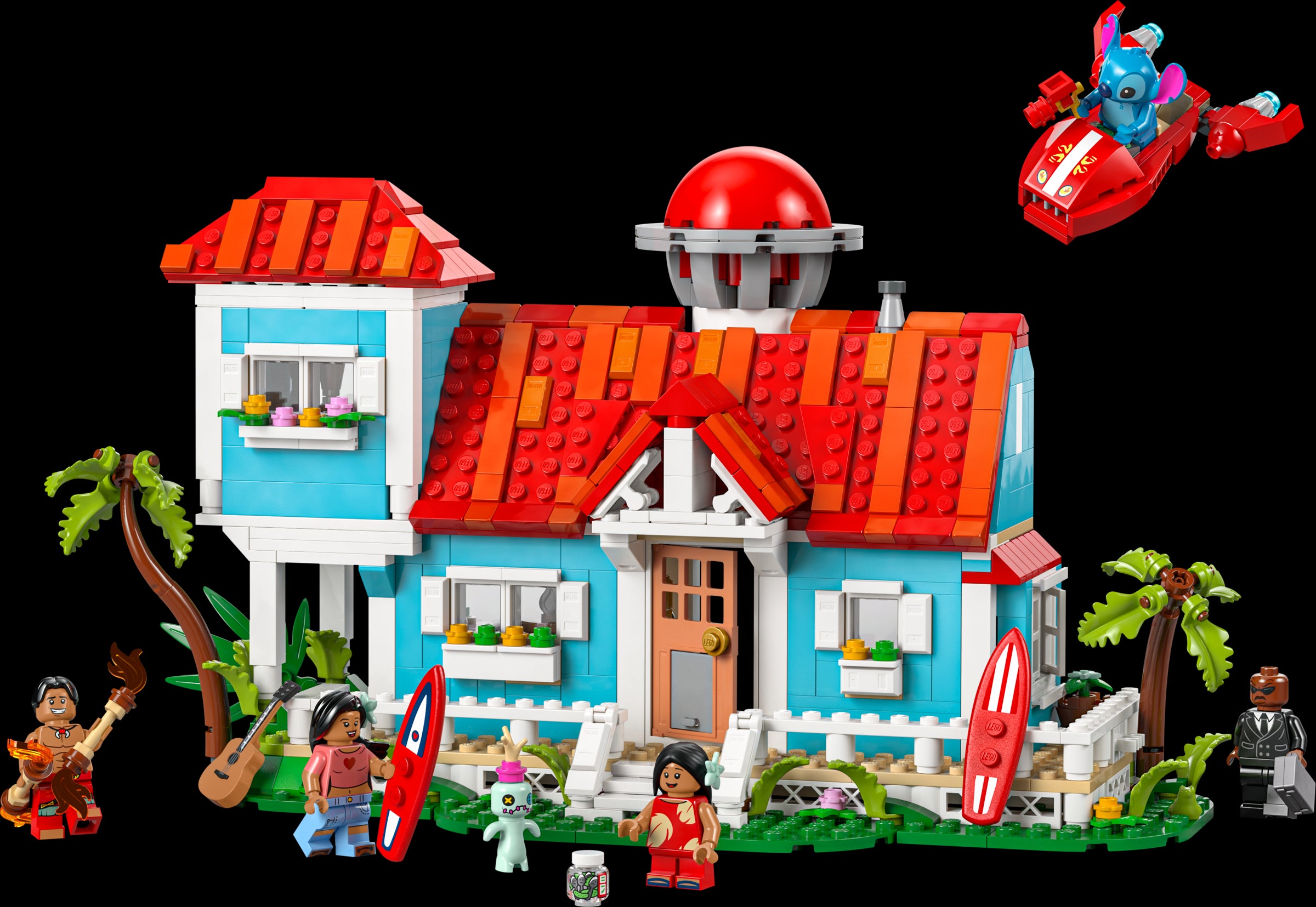 LEGO Disney™ Lilo and Stitch Beach House