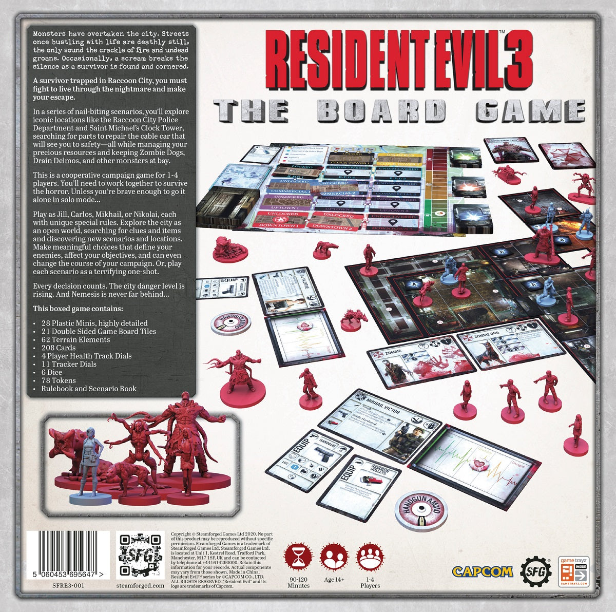 Resident Evil 3 The Board Game