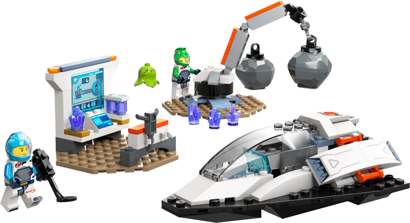 LEGO CITY Spaceship and asteroid exploration